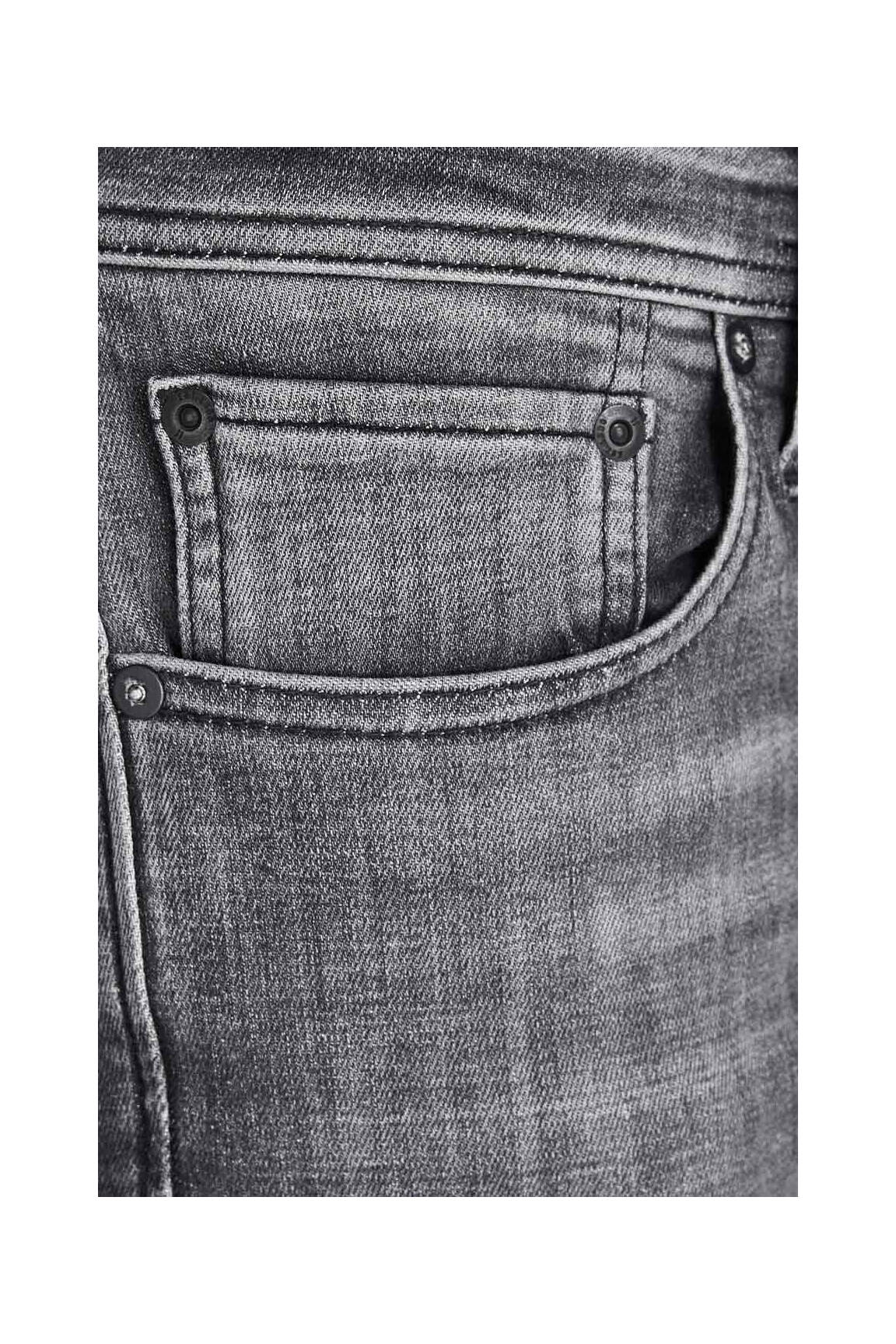 Lieknos džinsai pilka JACK & JONES vyras