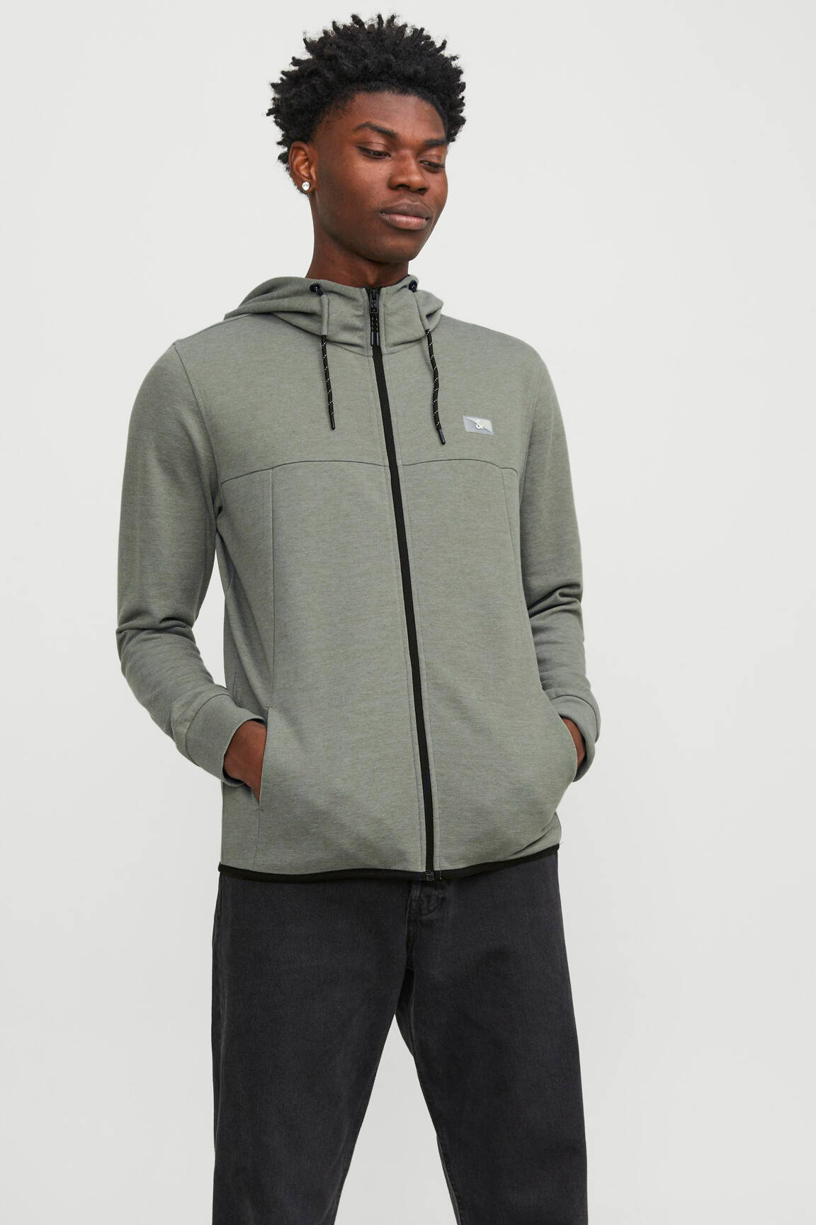 Kasdienis švarkas žalias JACK & JONES vyras