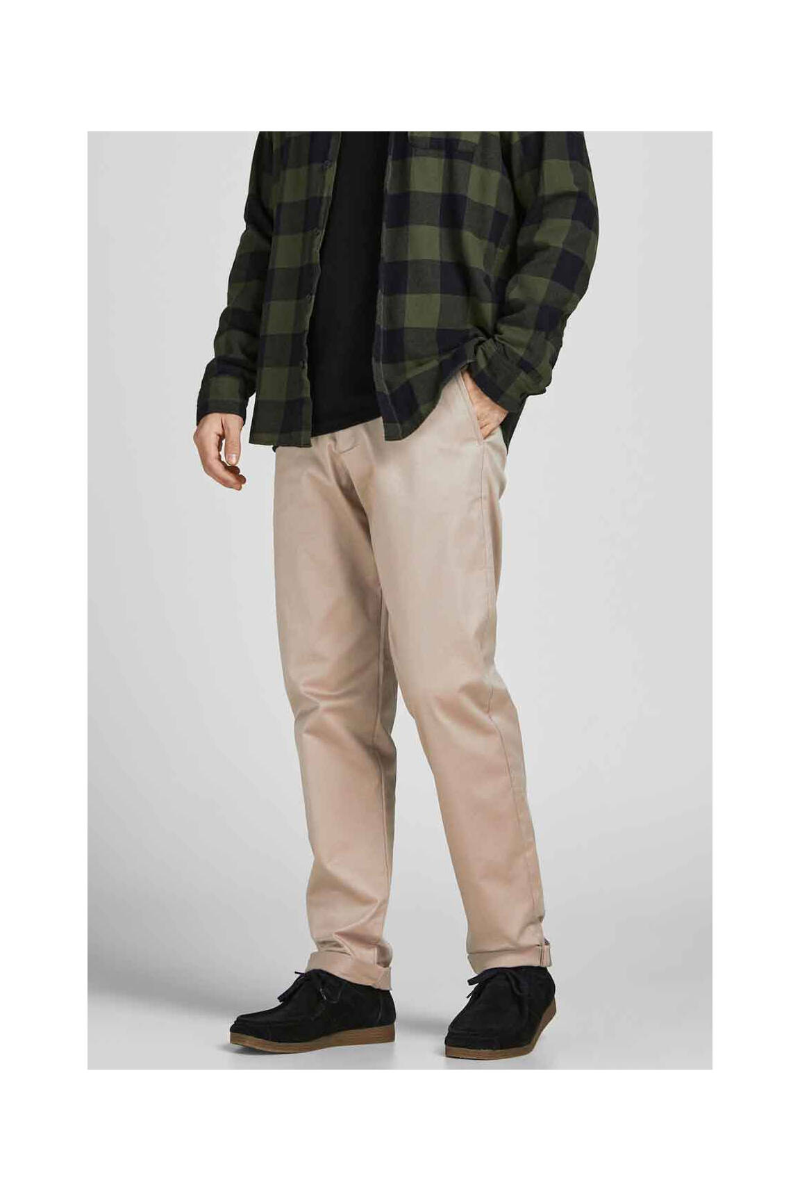 Chino kelnė rudas JACK & JONES vyras