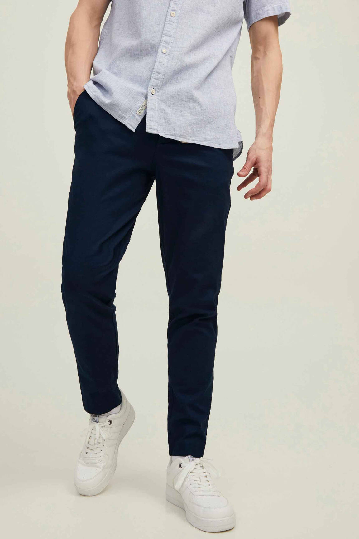 Chino kelnė mėlyna JACK & JONES vyras