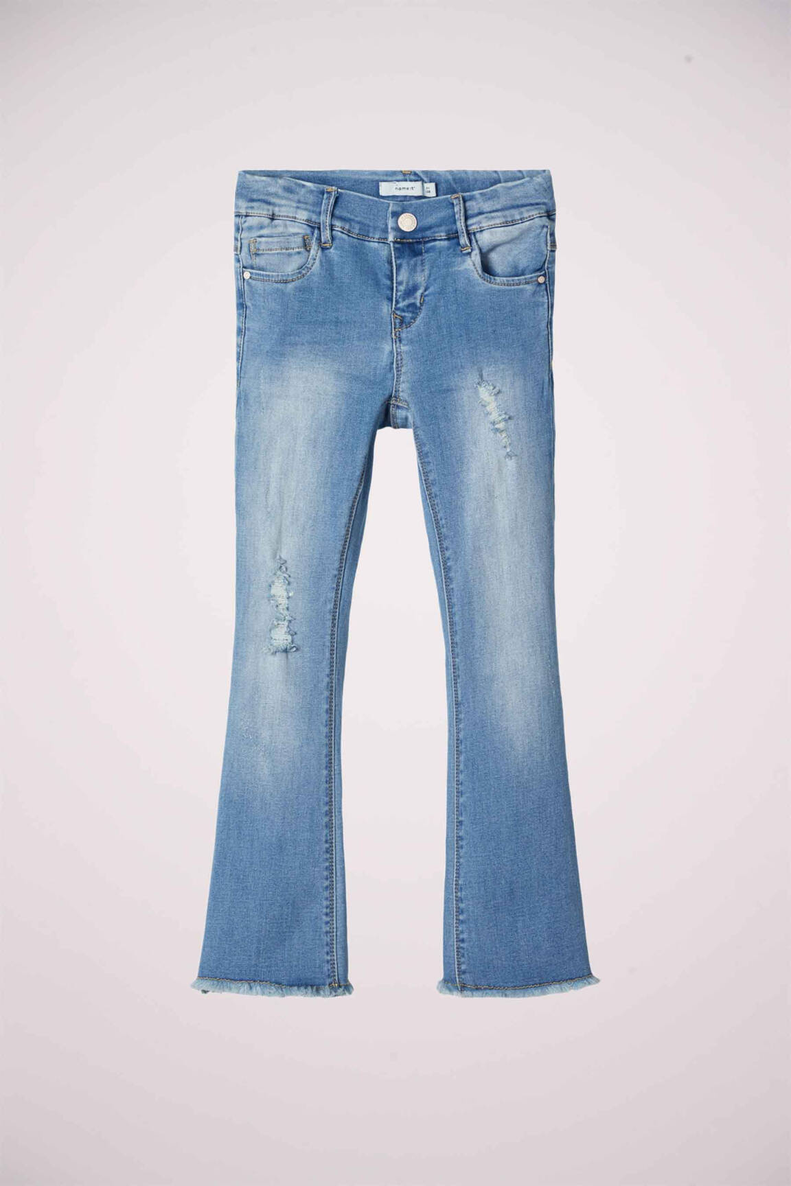 Bootcut džinsai mėlyna NAME IT mergina