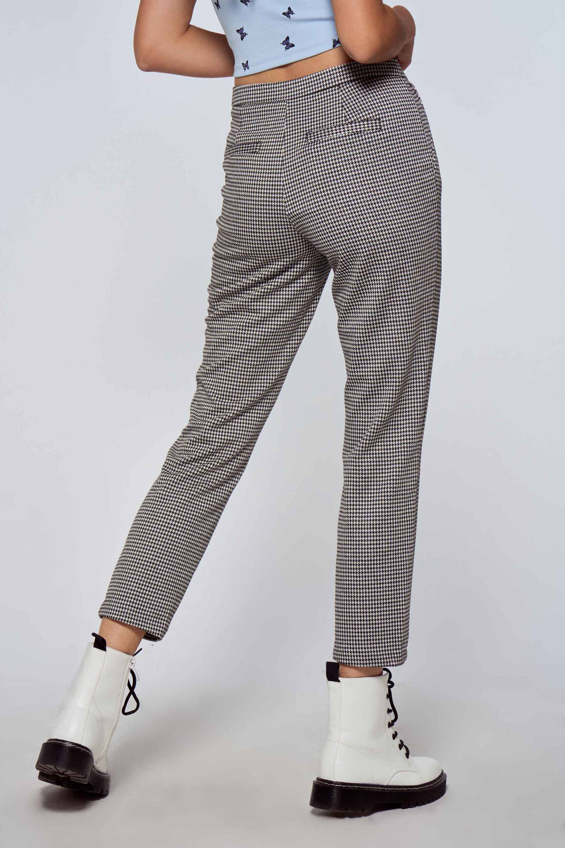 Chino kelnė juodas ONLY moteris