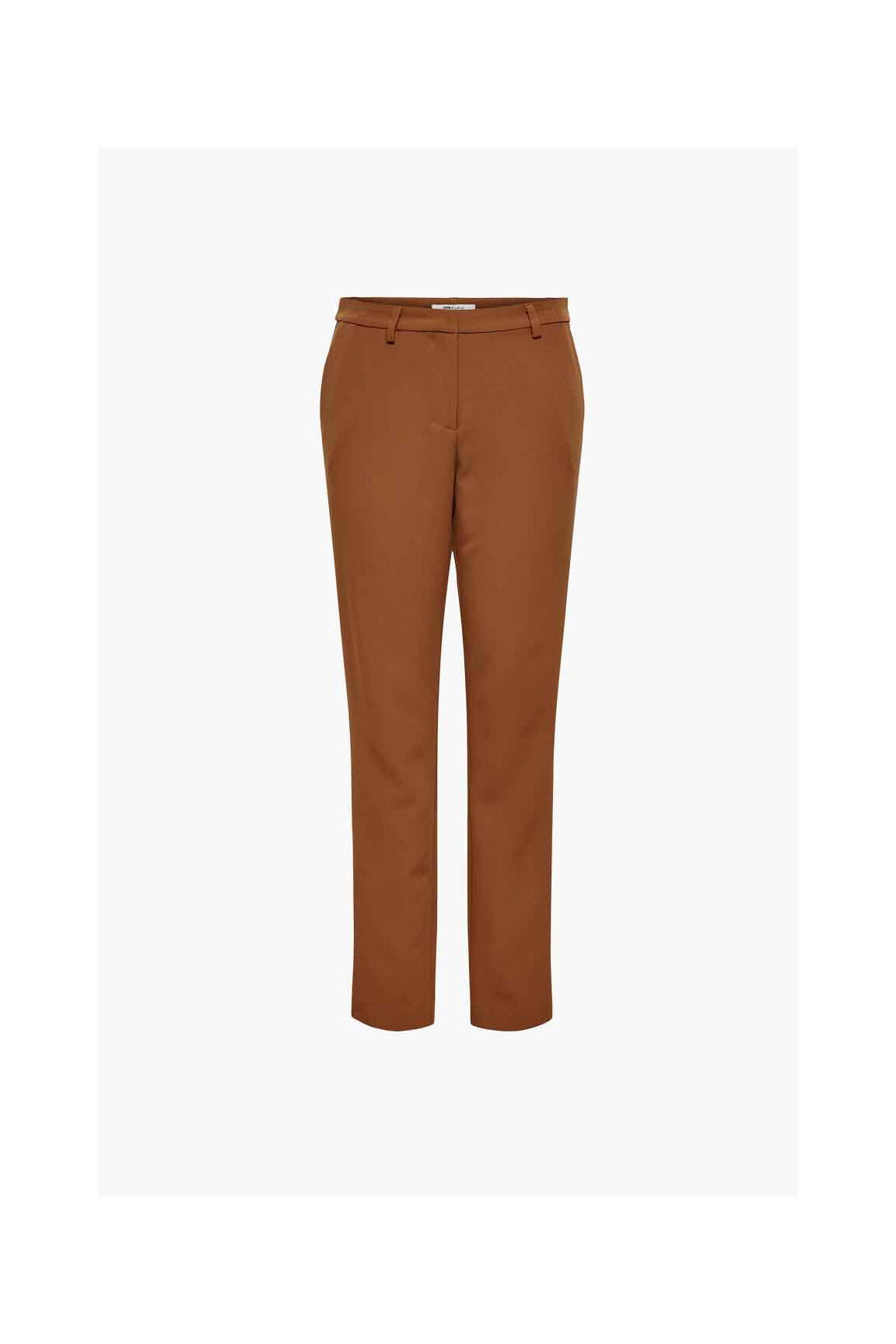 Chino kelnė rudas ONLY moteris