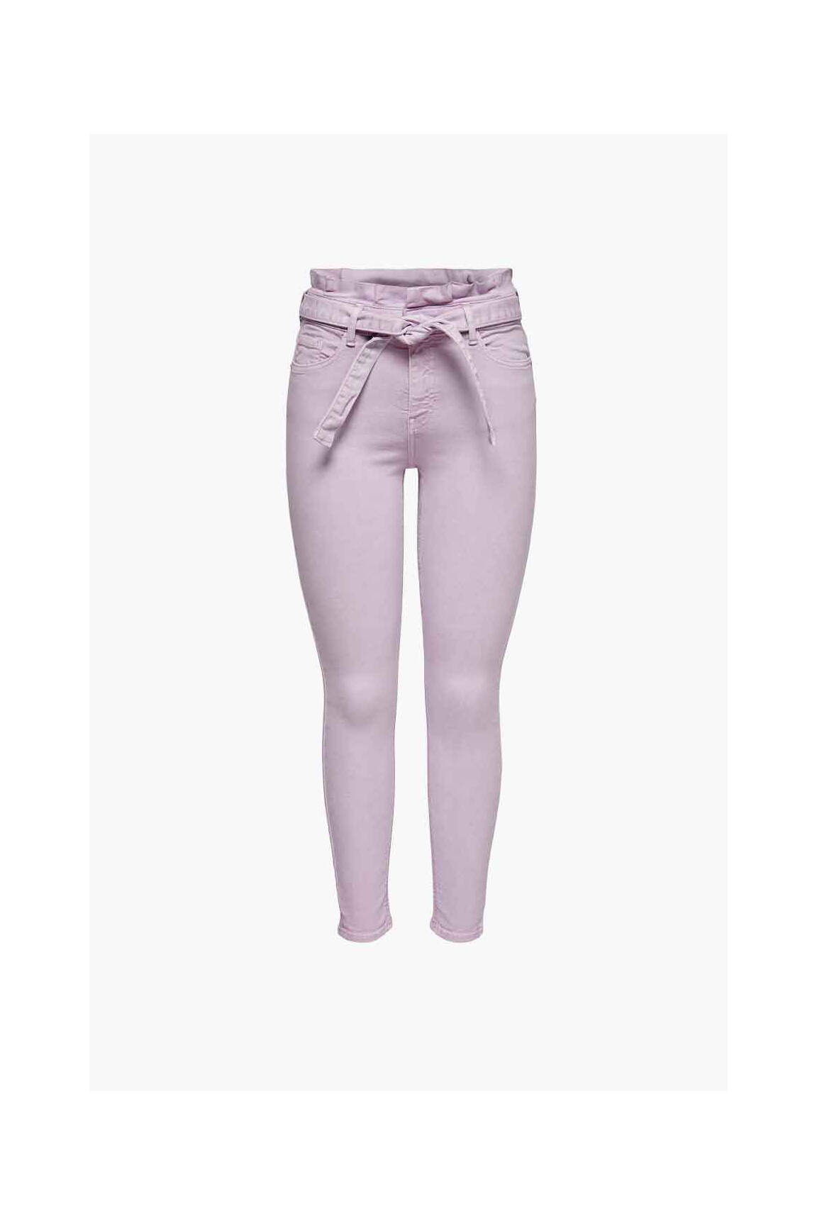 Lieknos kelnės violetinis ONLY moteris