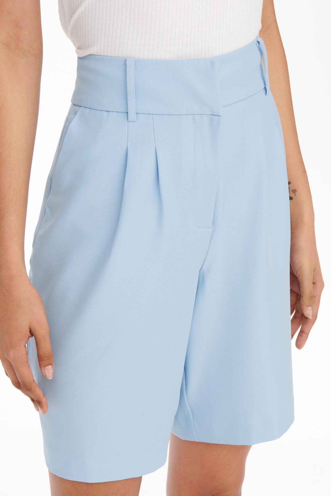 Bermudas mėlyna ONLY moteris