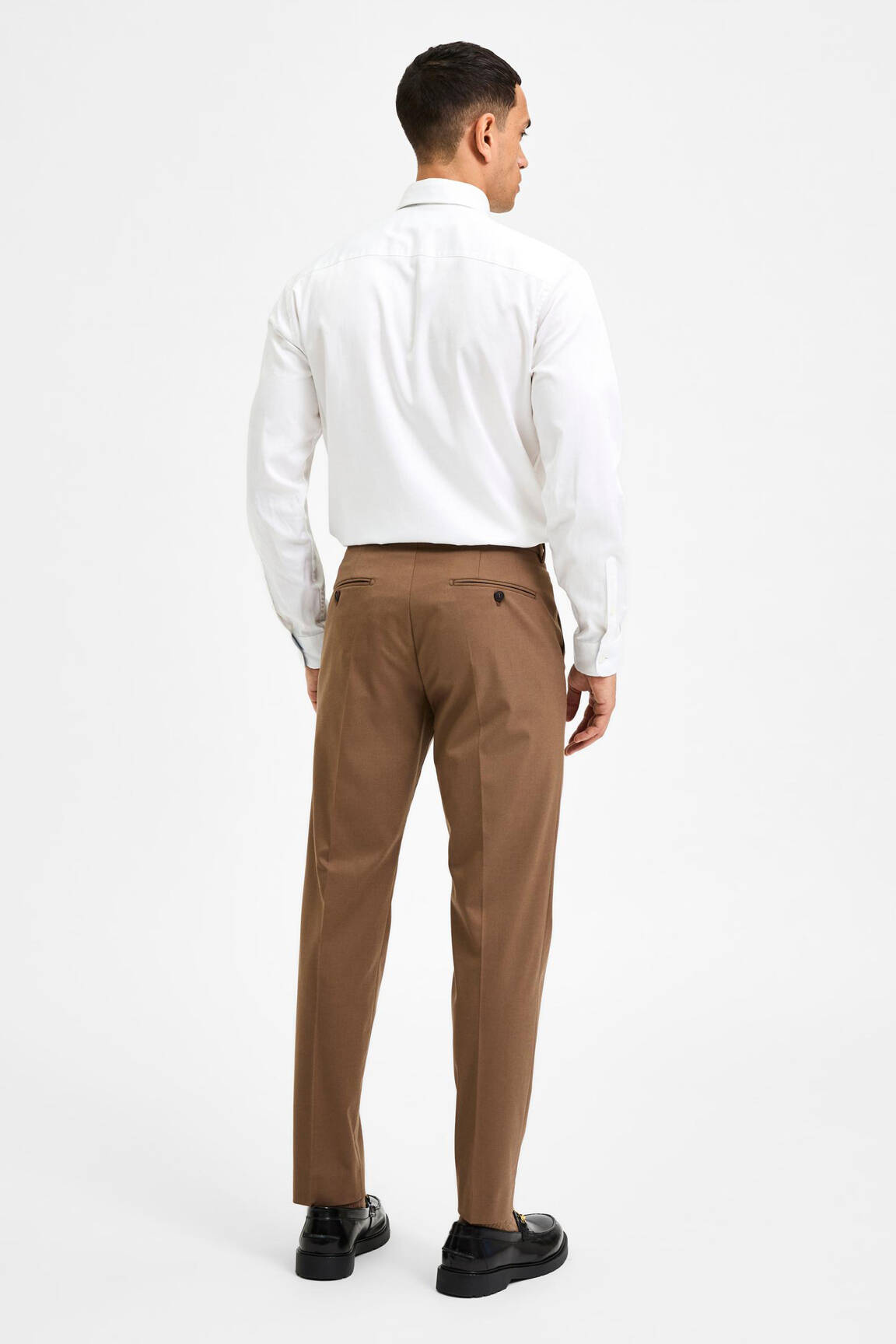 Chino kelnė rudas SELECTED vyras
