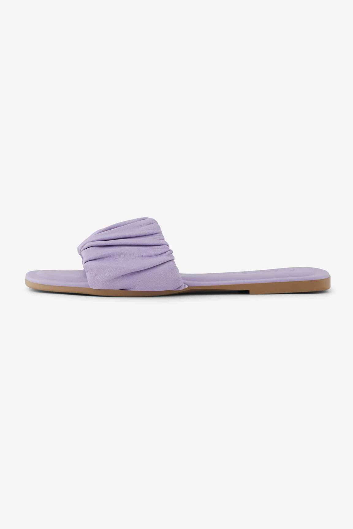 Mule/sabotai violetinis PIECES moteris