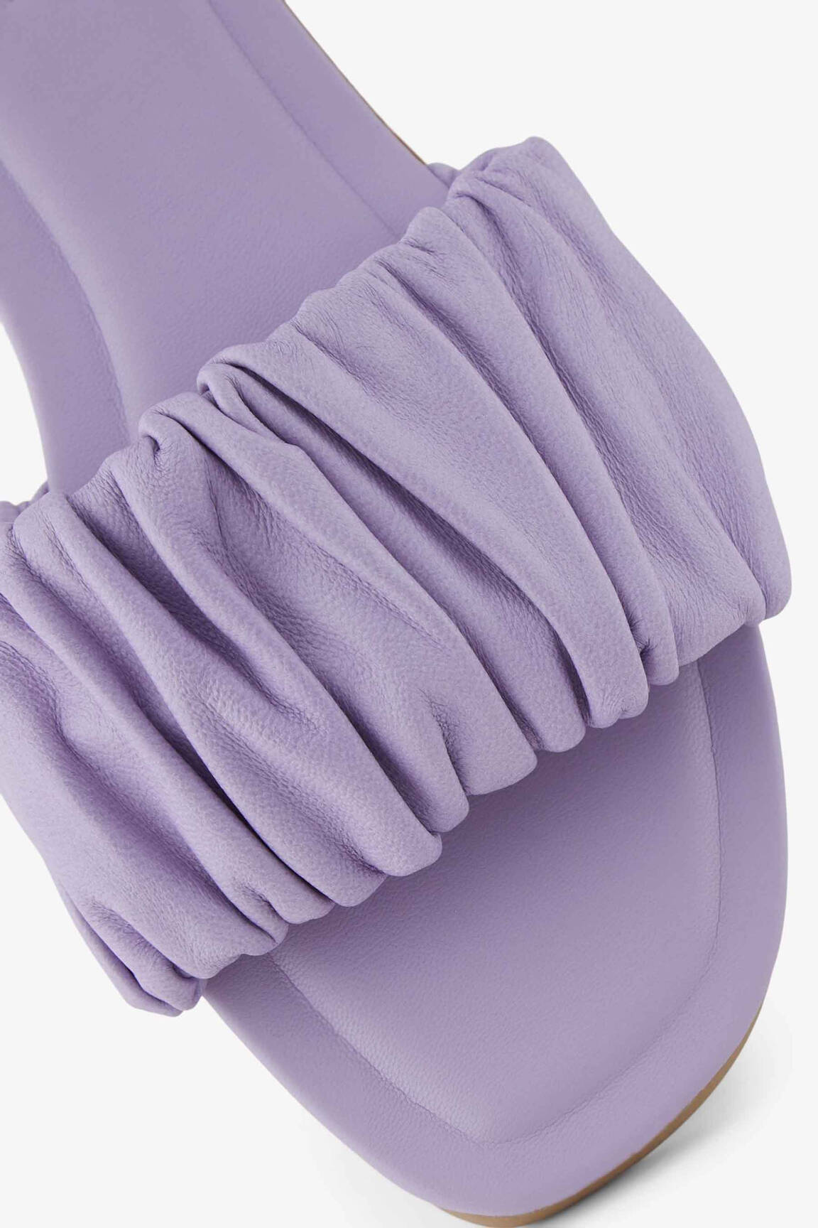Mule/sabotai violetinis PIECES moteris