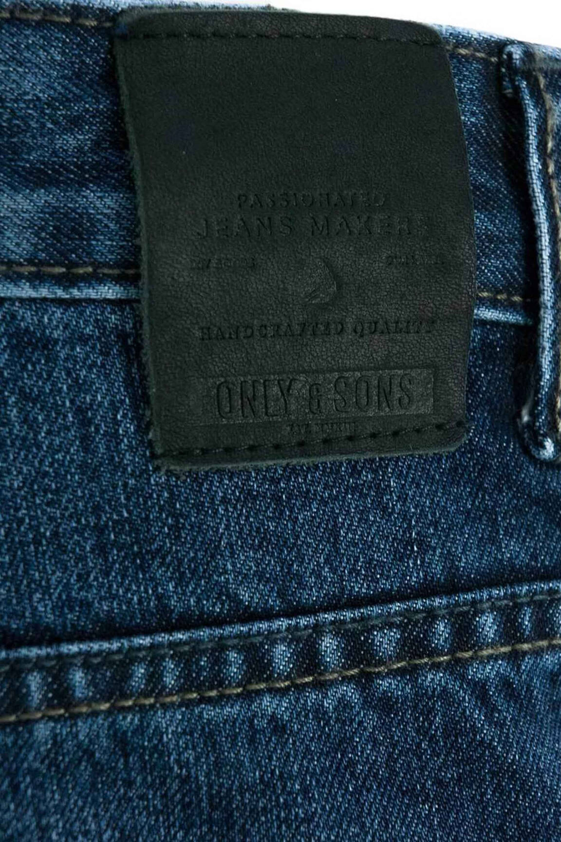 Lieknos džinsai mėlyna ONLY&SONS vyras
