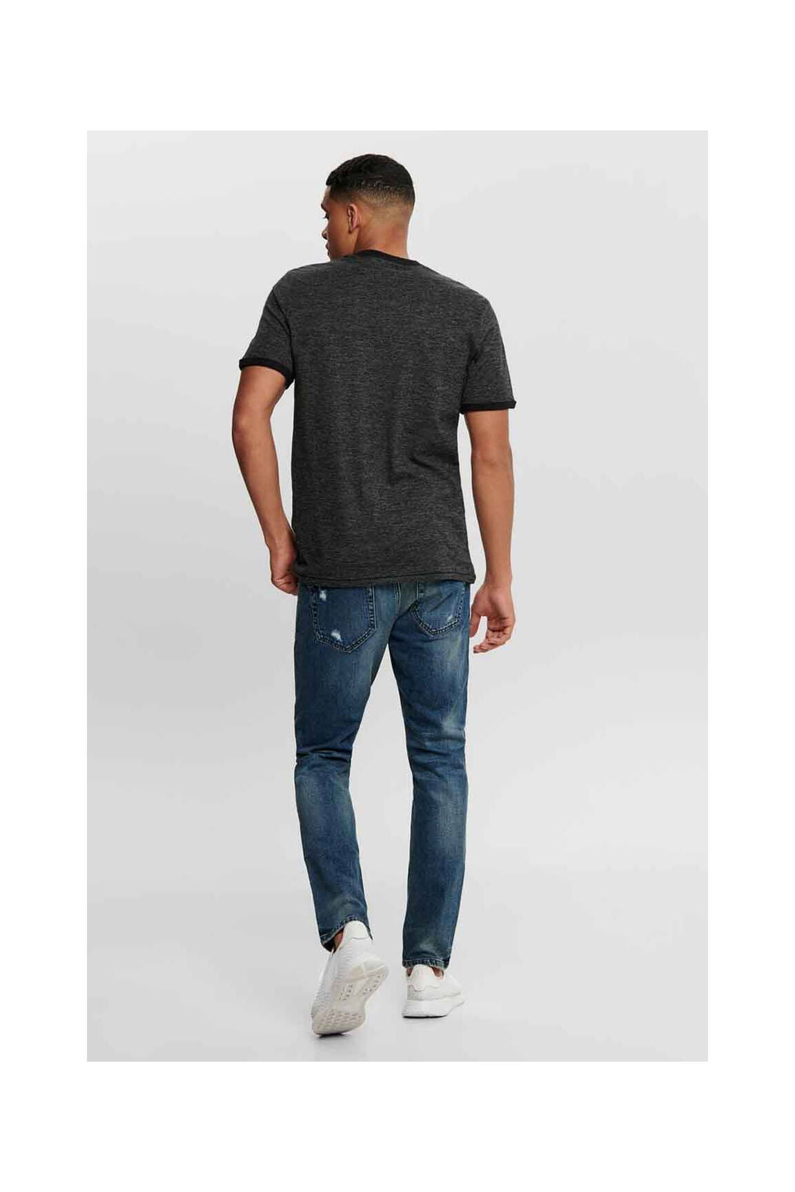 Lieknos džinsai mėlyna ONLY&SONS vyras