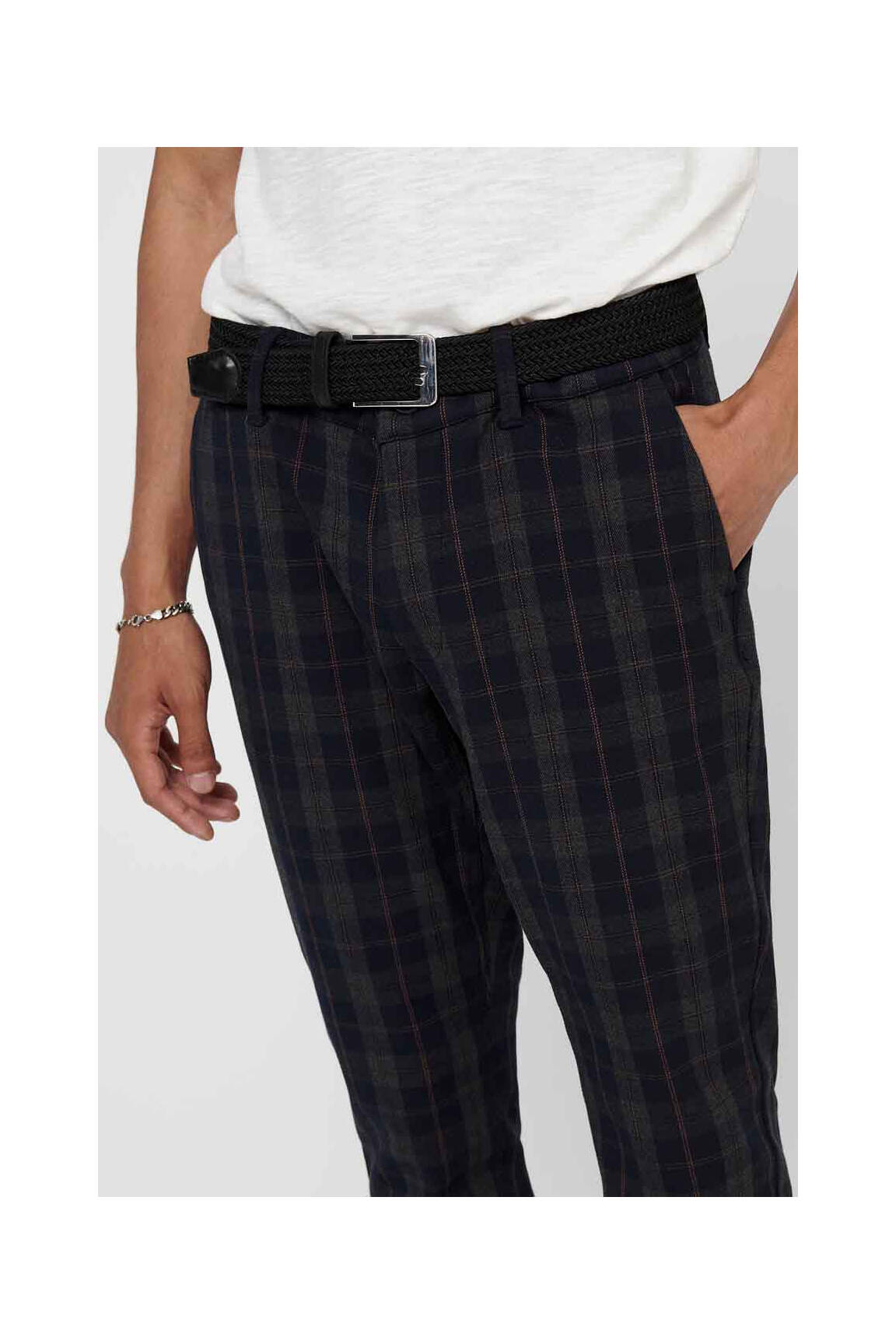Chino kelnė mėlyna ONLY&SONS vyras