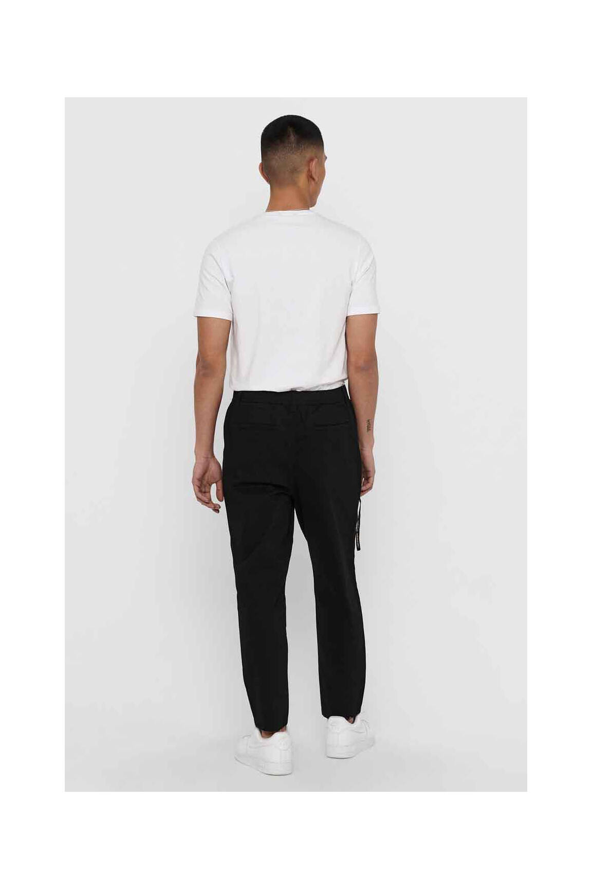 Chino kelnė juodas ONLY&SONS vyras