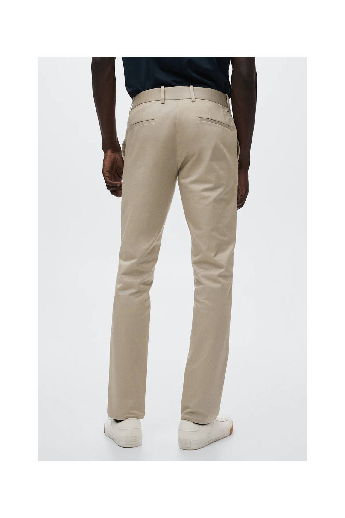 Chino kelnė rudas MANGO vyras