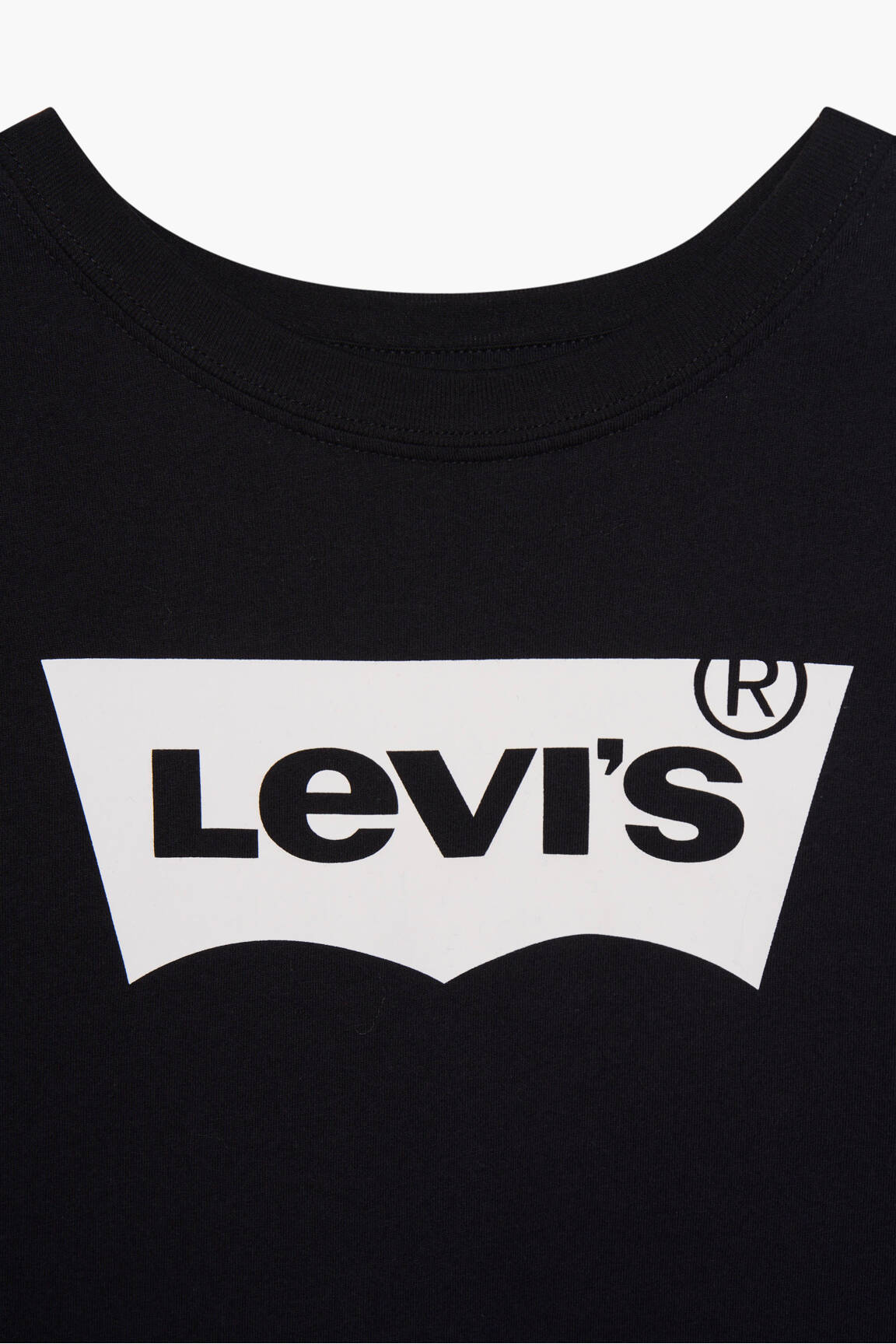 T-marškinys juodas LEVI'S mergina