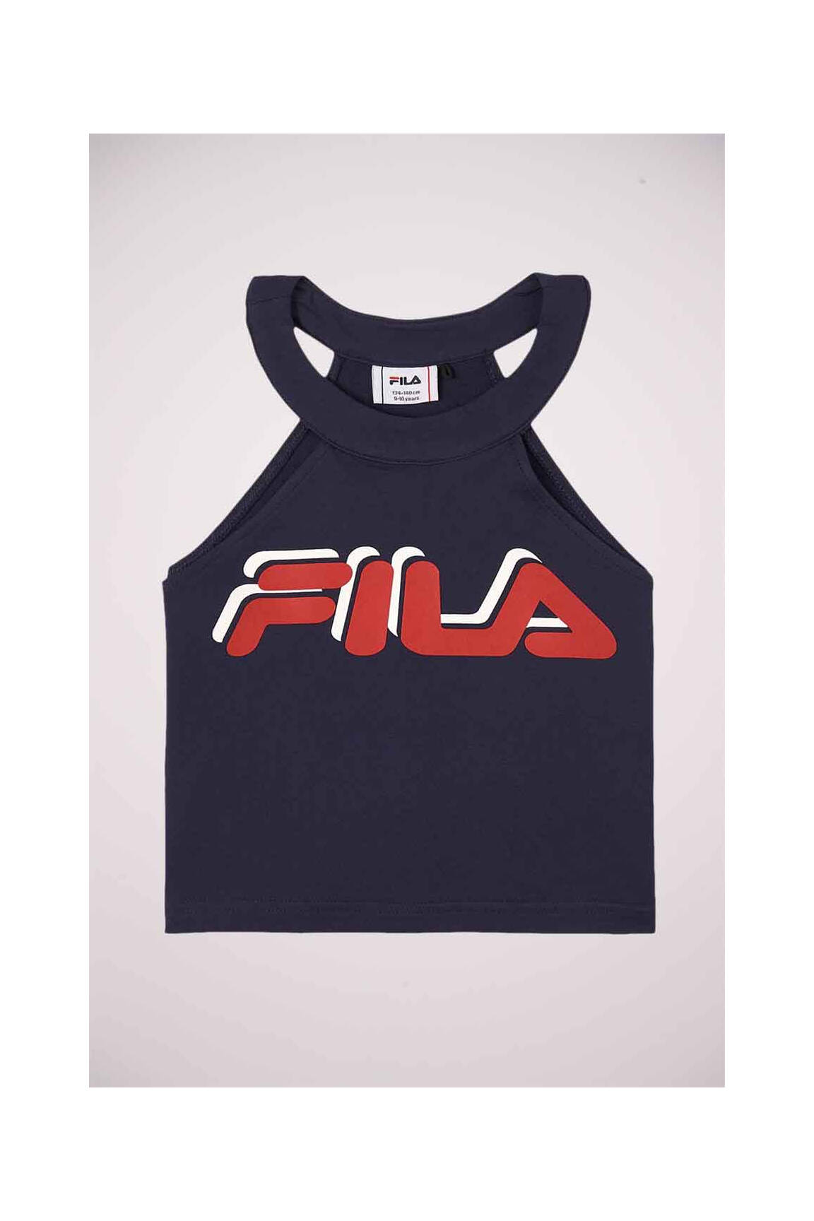 Viršūnė juodas FILA mergina