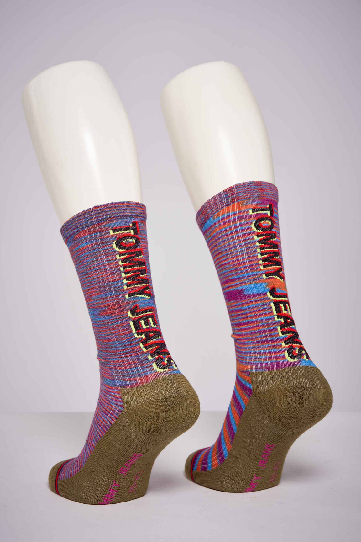 Kojinės žalias TOMMY HILFIGER moteris
