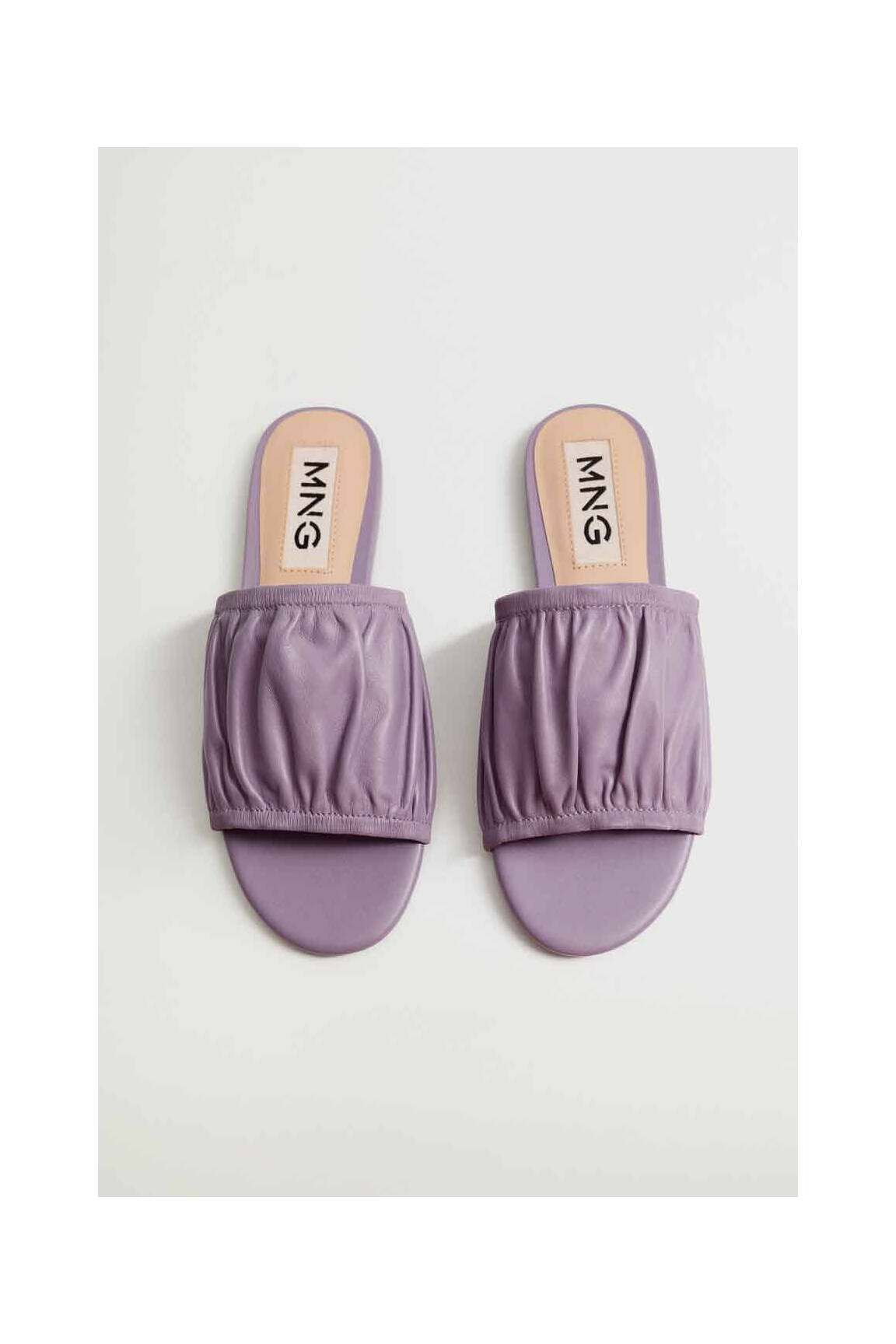 Sandalai/nu pėdos violetinis MANGO moteris