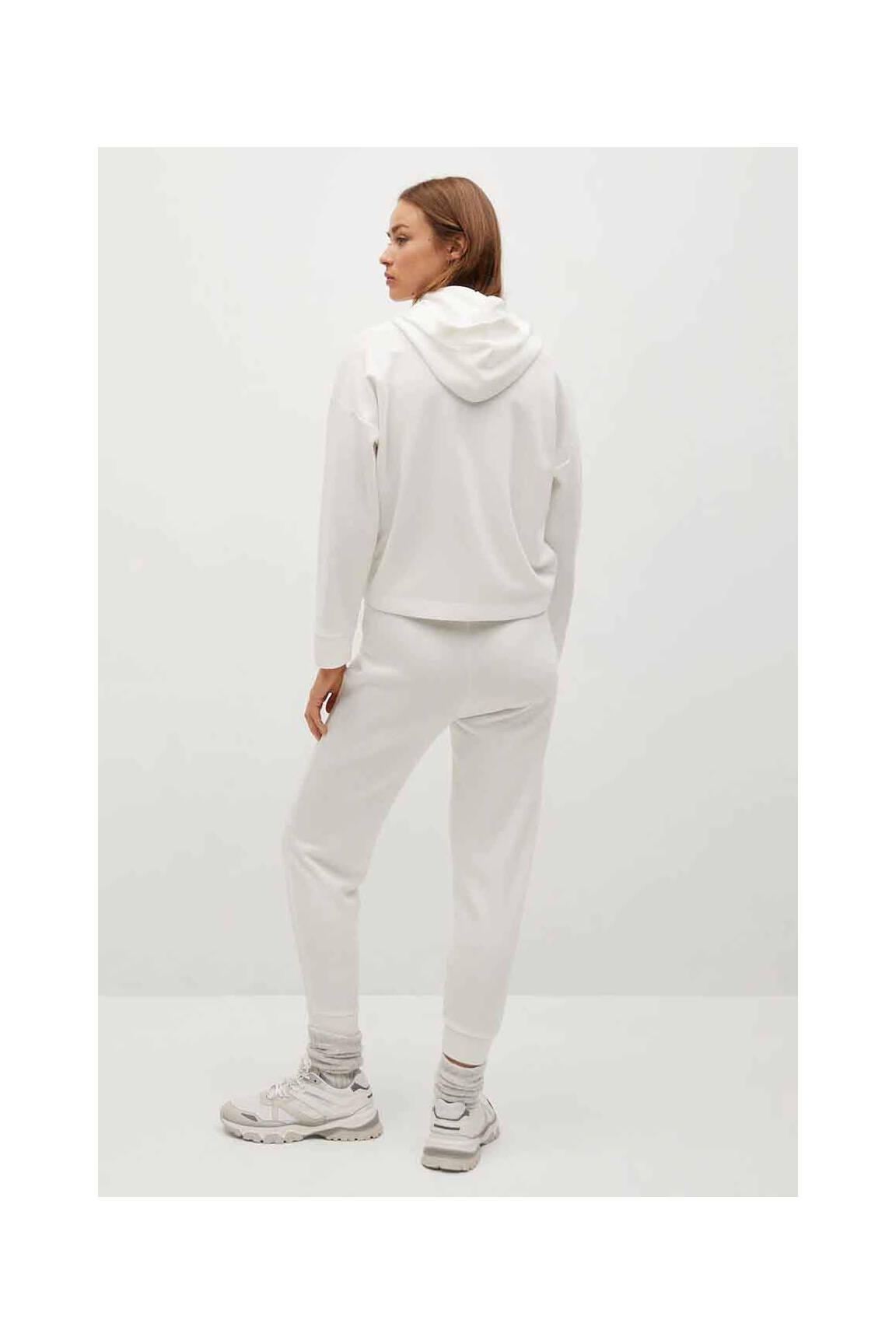Jegging baltas MANGO moteris