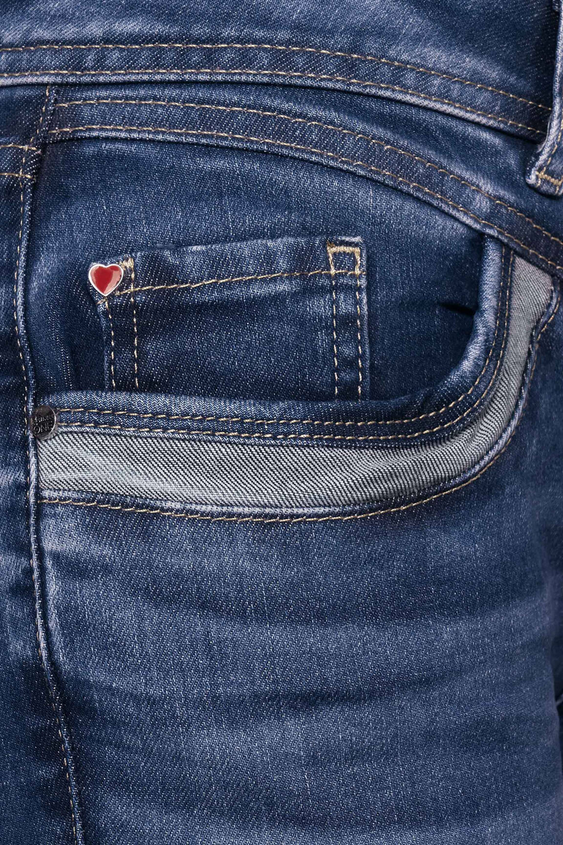 Bootcut džinsai mėlyna STREET ONE moteris