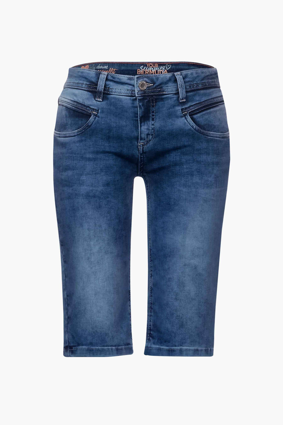 Bermudas mėlyna STREET ONE moteris