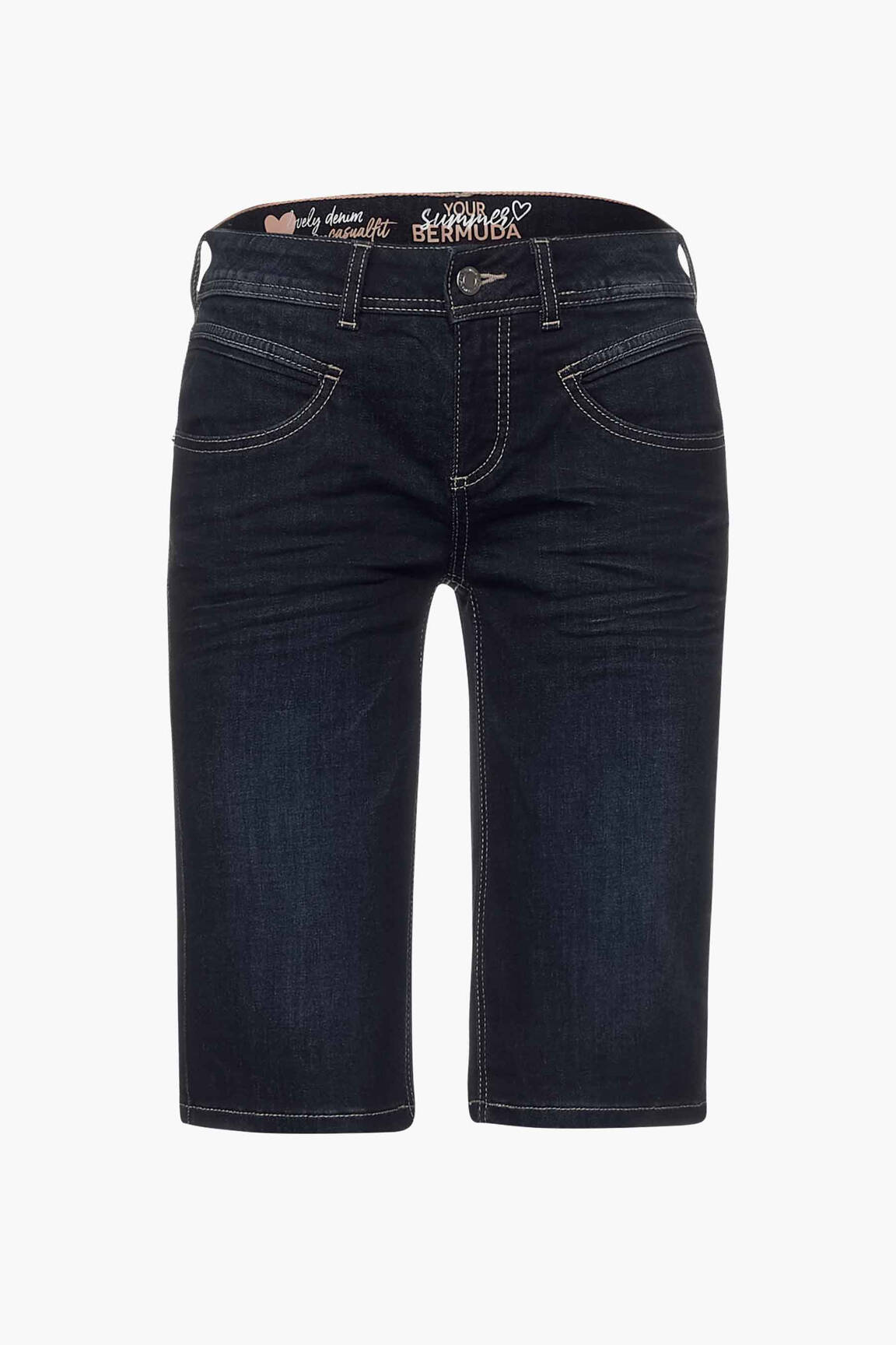 Bermudas mėlyna STREET ONE moteris