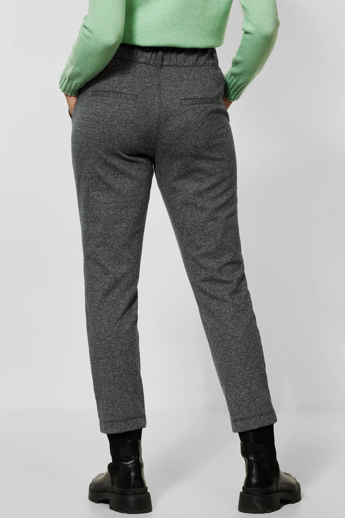 Chino kelnė pilka STREET ONE moteris