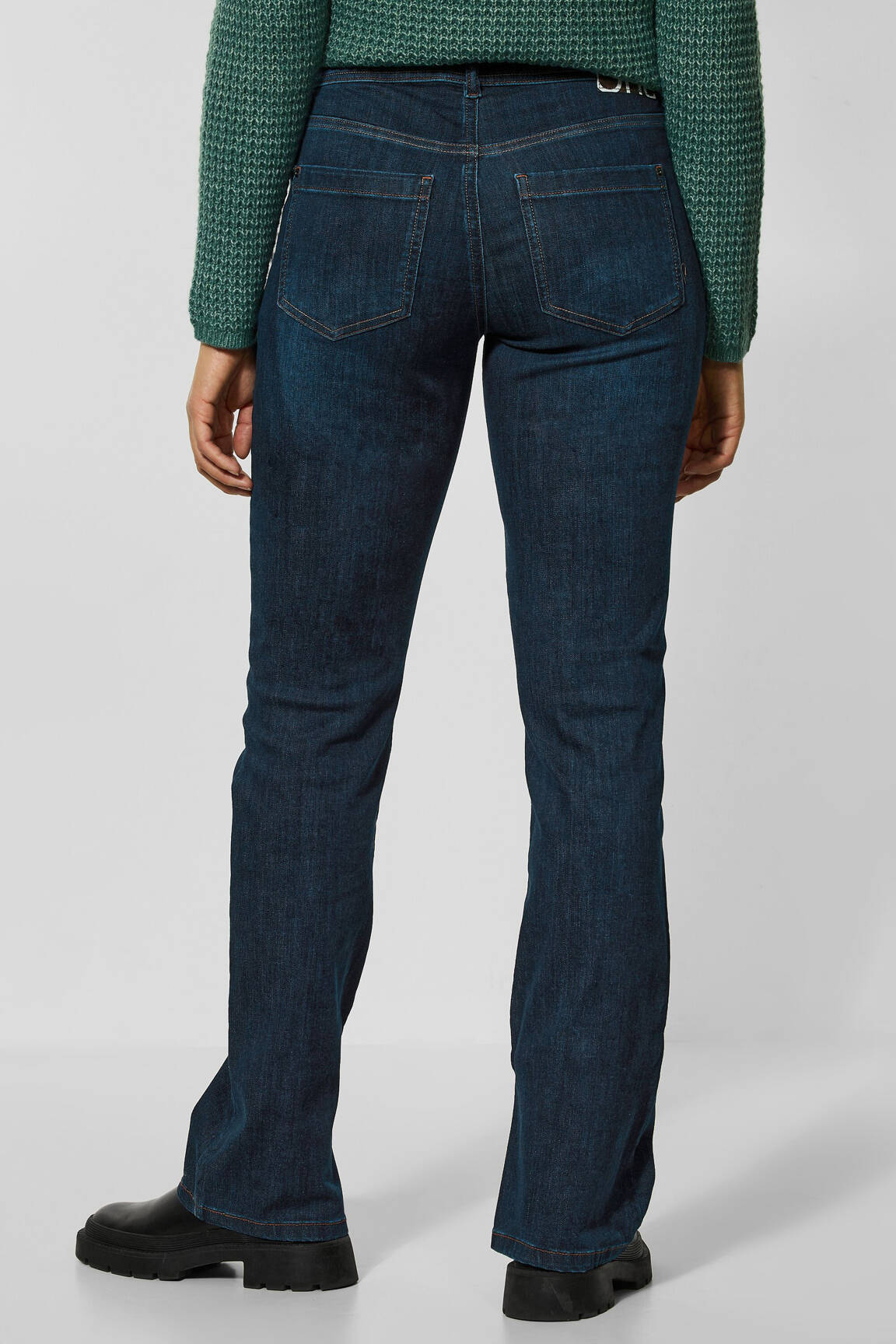 Bootcut džinsai mėlyna STREET ONE moteris