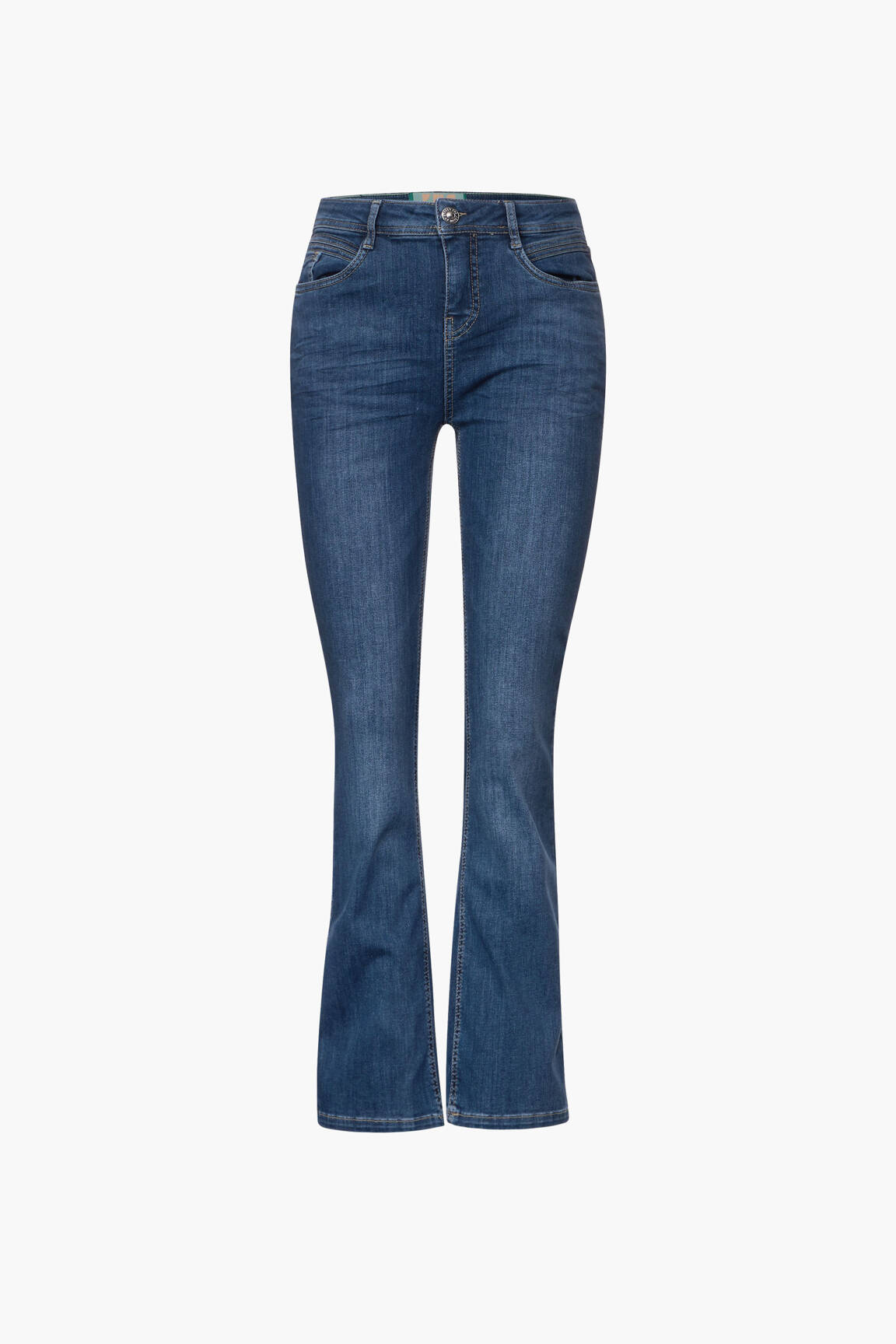 Bootcut džinsai mėlyna STREET ONE moteris