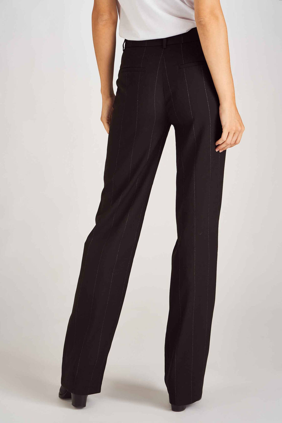 Tiesi kelnė juodas ASTRID BLACK LABEL moteris