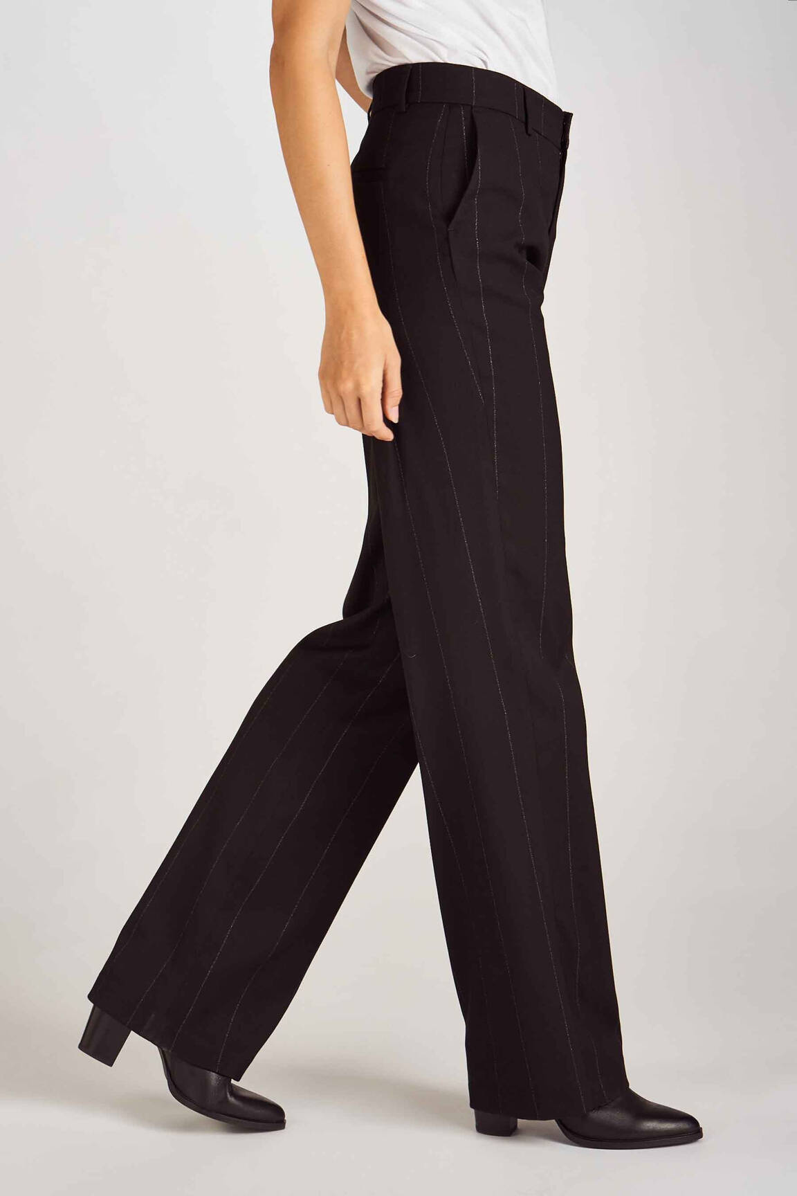 Tiesi kelnė juodas ASTRID BLACK LABEL moteris