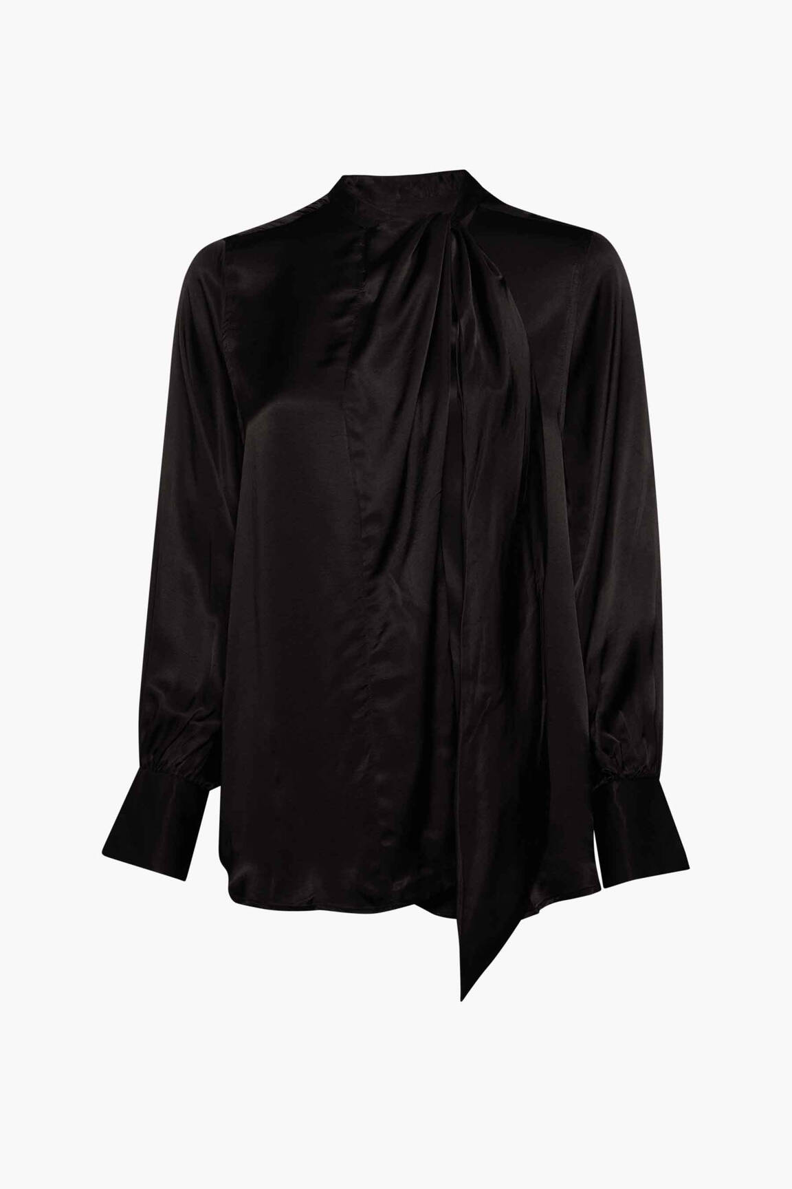 Moteriškas marškinys juodas ASTRID BLACK LABEL moteris