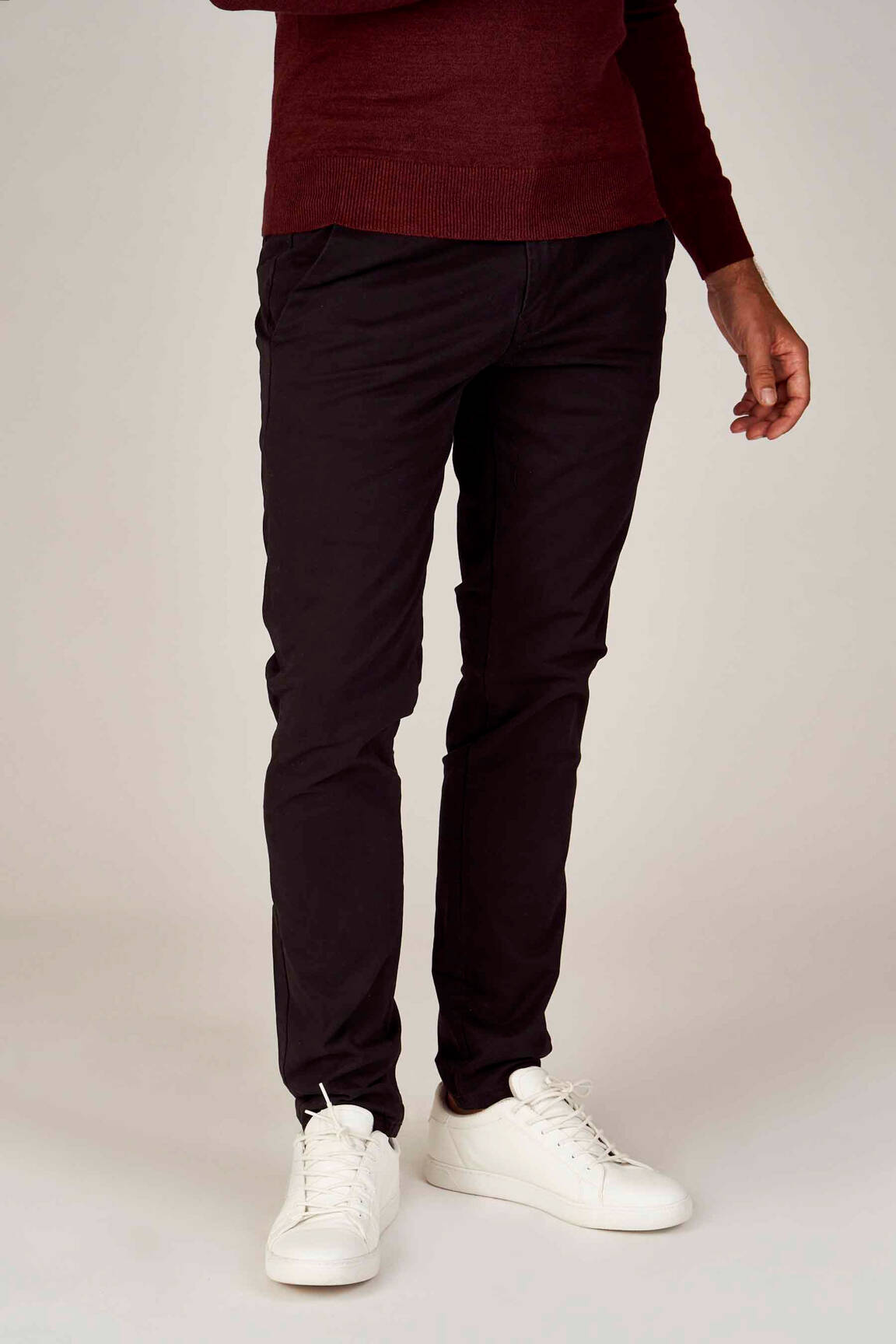 Chino kelnė juodas BRUCE & BUTLER  vyras