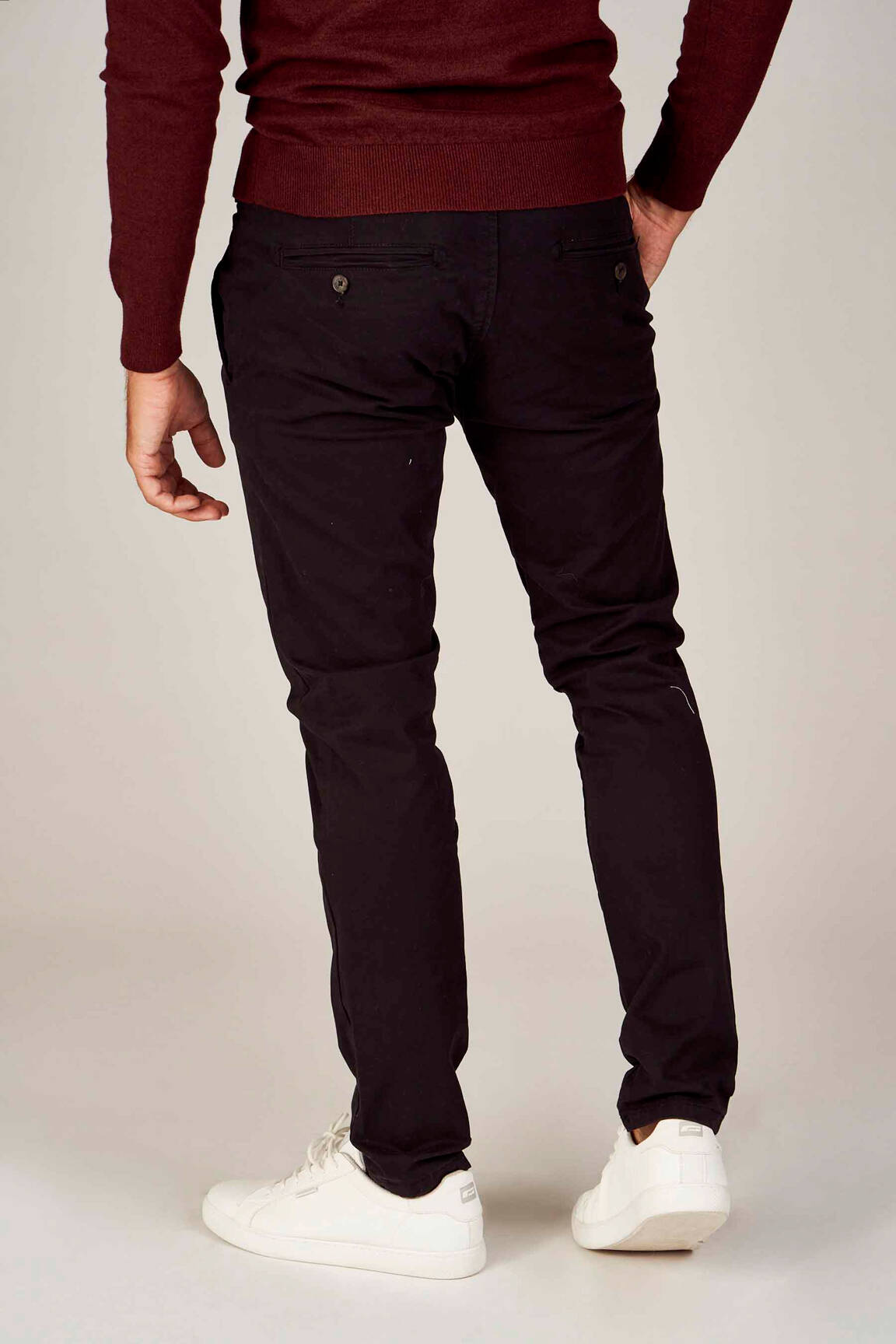 Chino kelnė juodas BRUCE & BUTLER  vyras