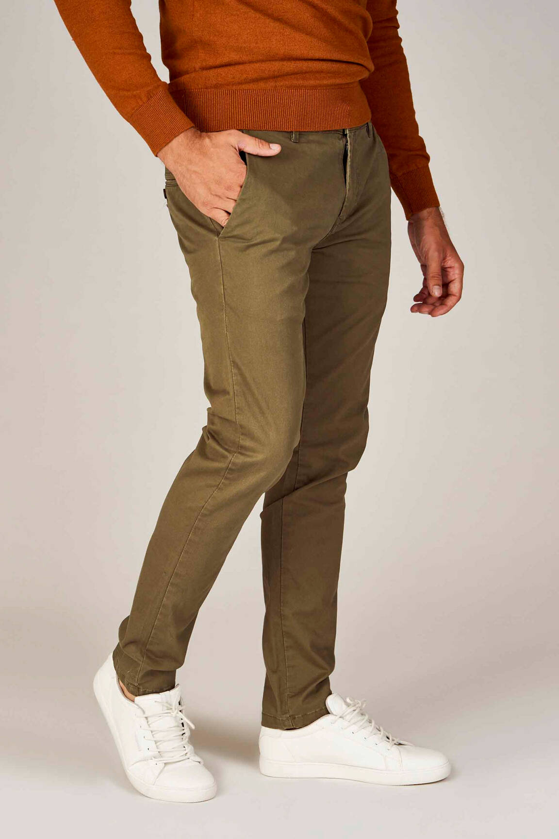 Chino kelnė žalias BRUCE & BUTLER  vyras