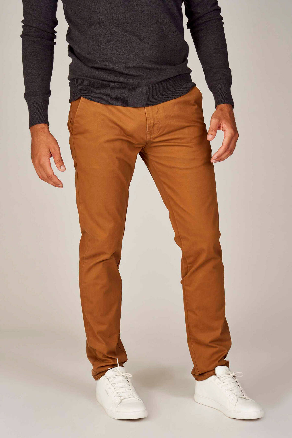 Chino kelnė rudas BRUCE & BUTLER  vyras