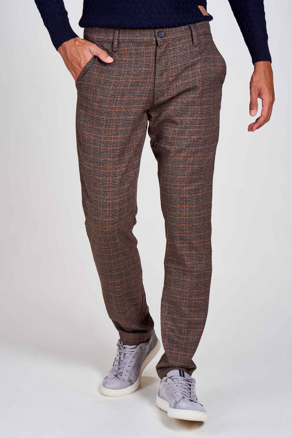 Chino kelnė rudas BRUCE & BUTLER  vyras