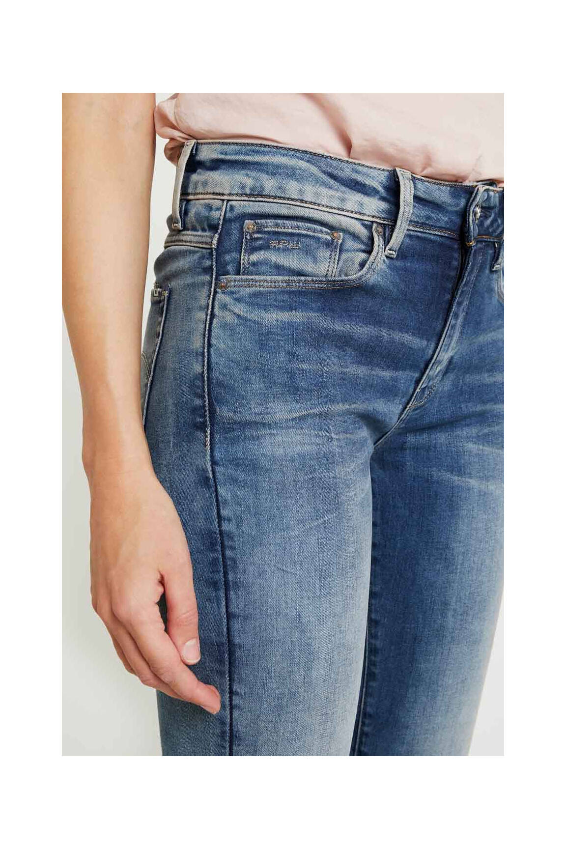 Bootcut džinsai mėlyna G STAR moteris