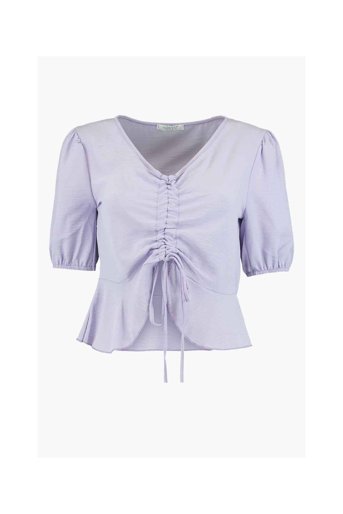 Moteriškas marškinys violetinis HAILYS moteris