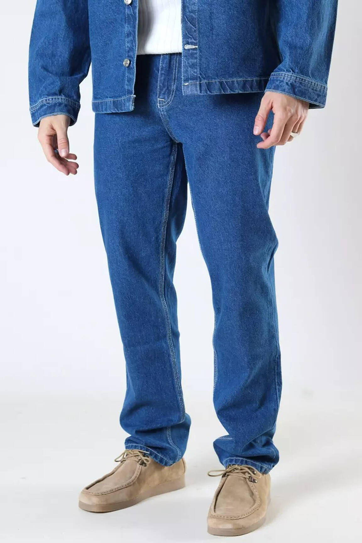 Lieknos džinsai pilka DENIM PROJECT vyras