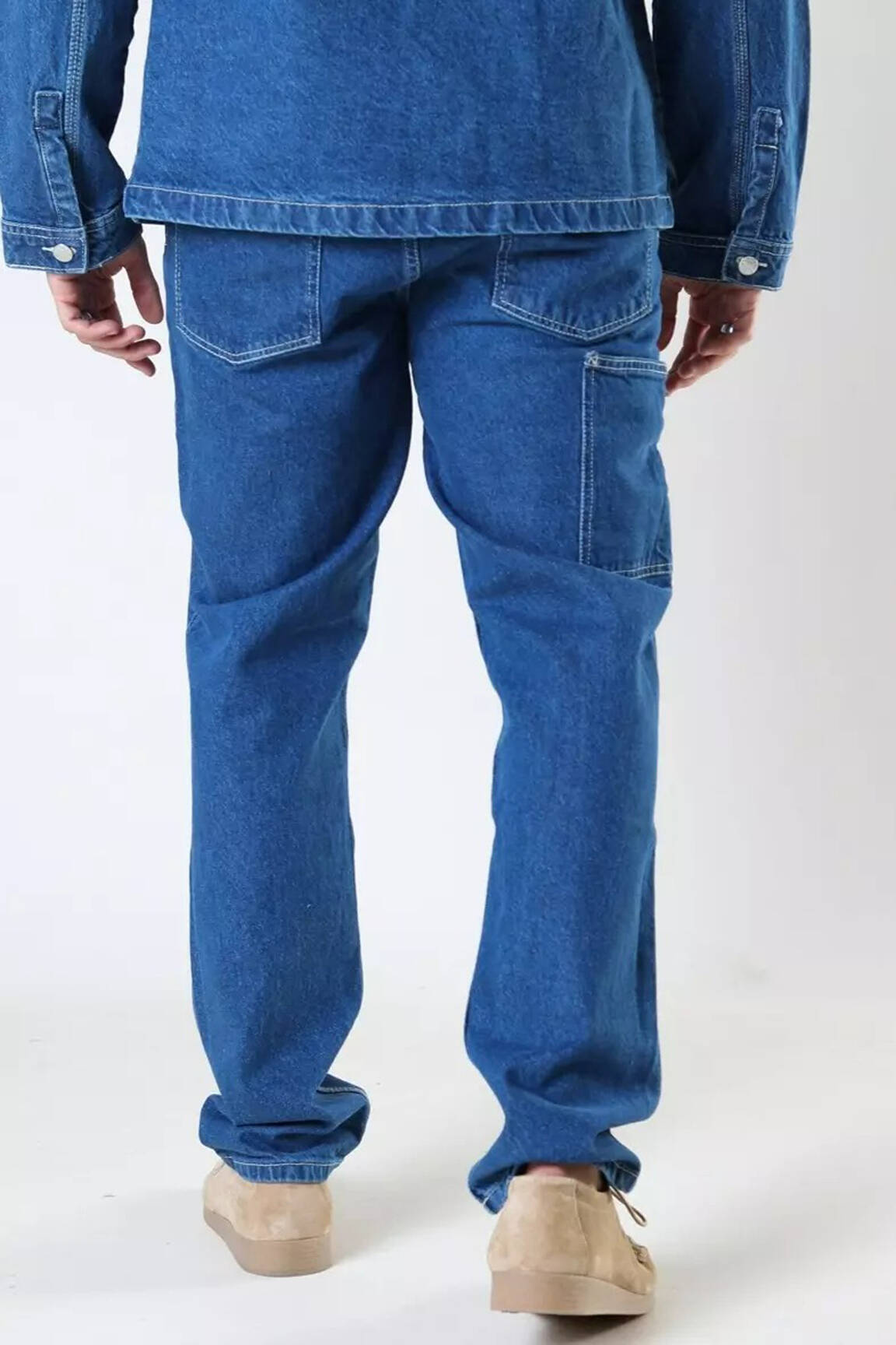 Lieknos džinsai pilka DENIM PROJECT vyras