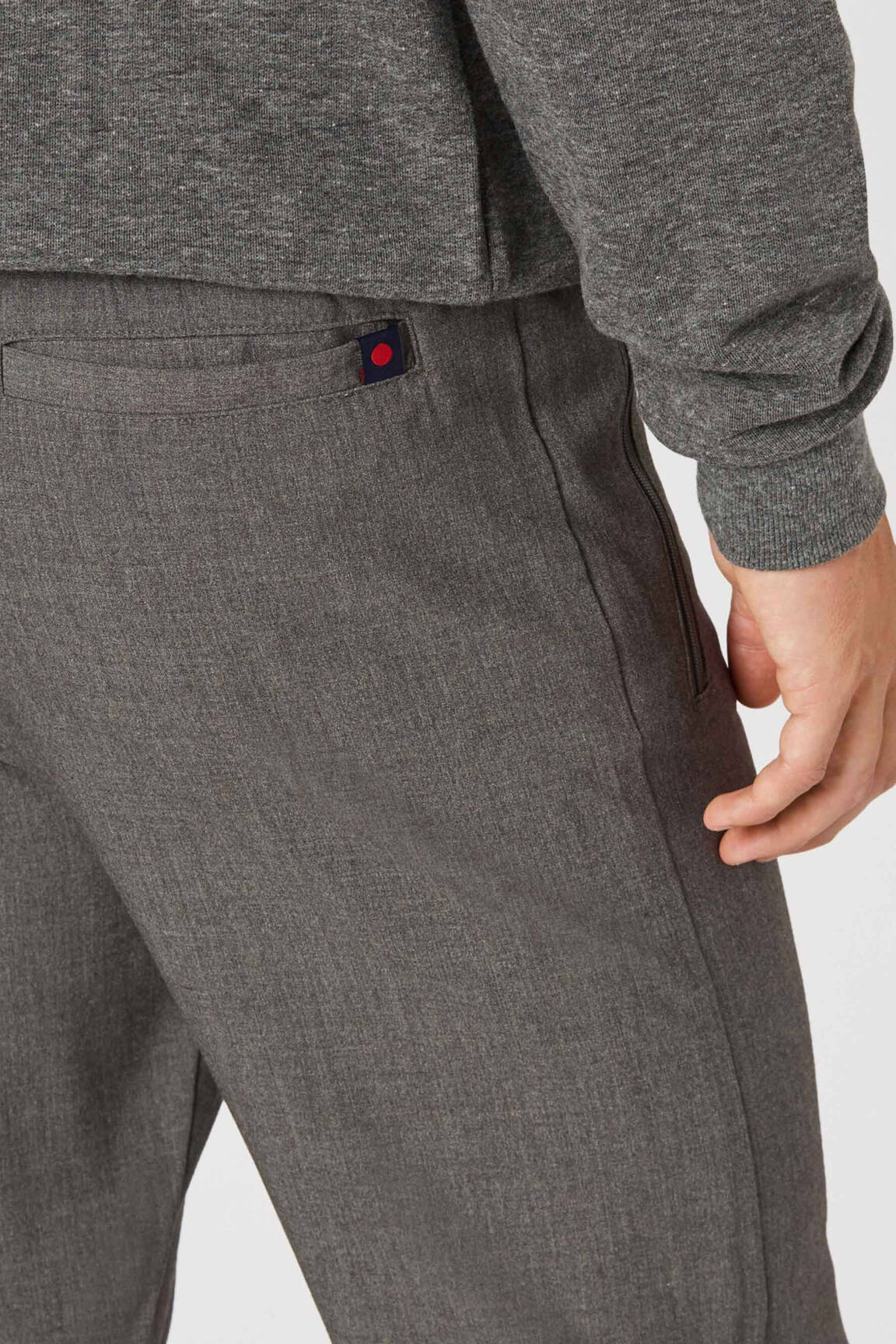Lieknos kelnės pilka DENIM PROJECT vyras