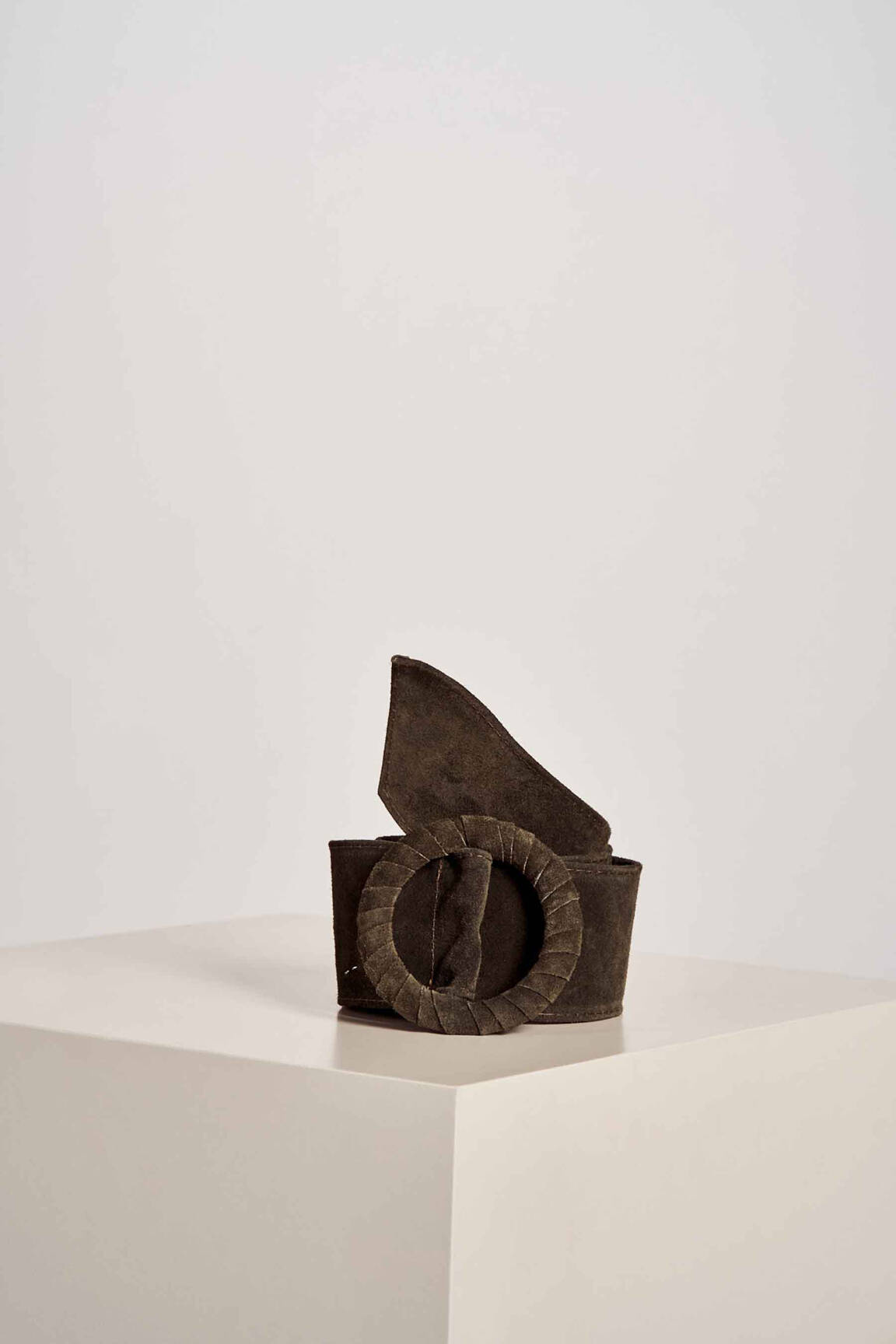 Diržas žalias DEUX. BY ELINE DE MUNCK moteris