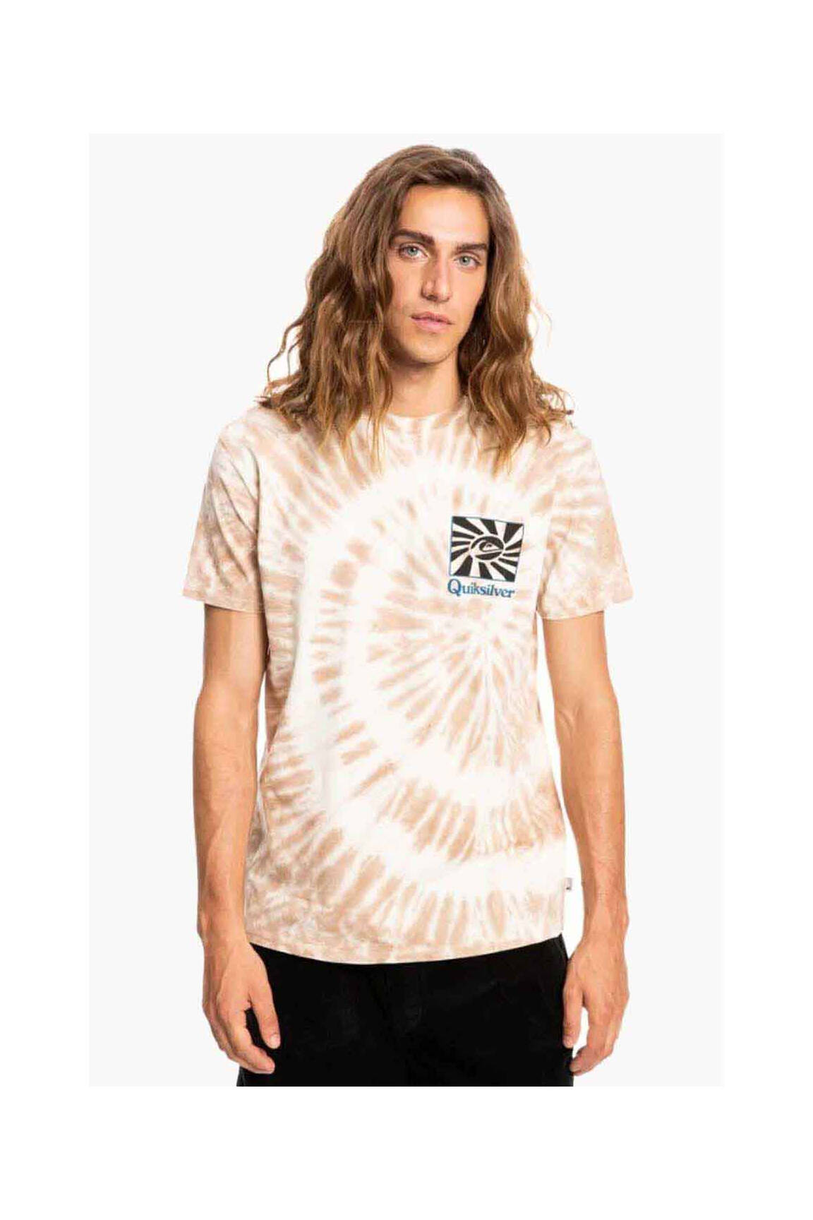 T-marškinys bežinis QUIKSILVER vyras