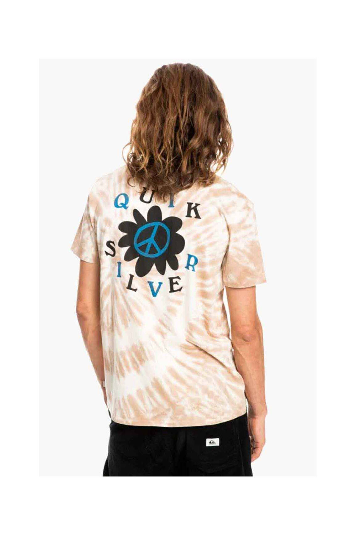 T-marškinys bežinis QUIKSILVER vyras