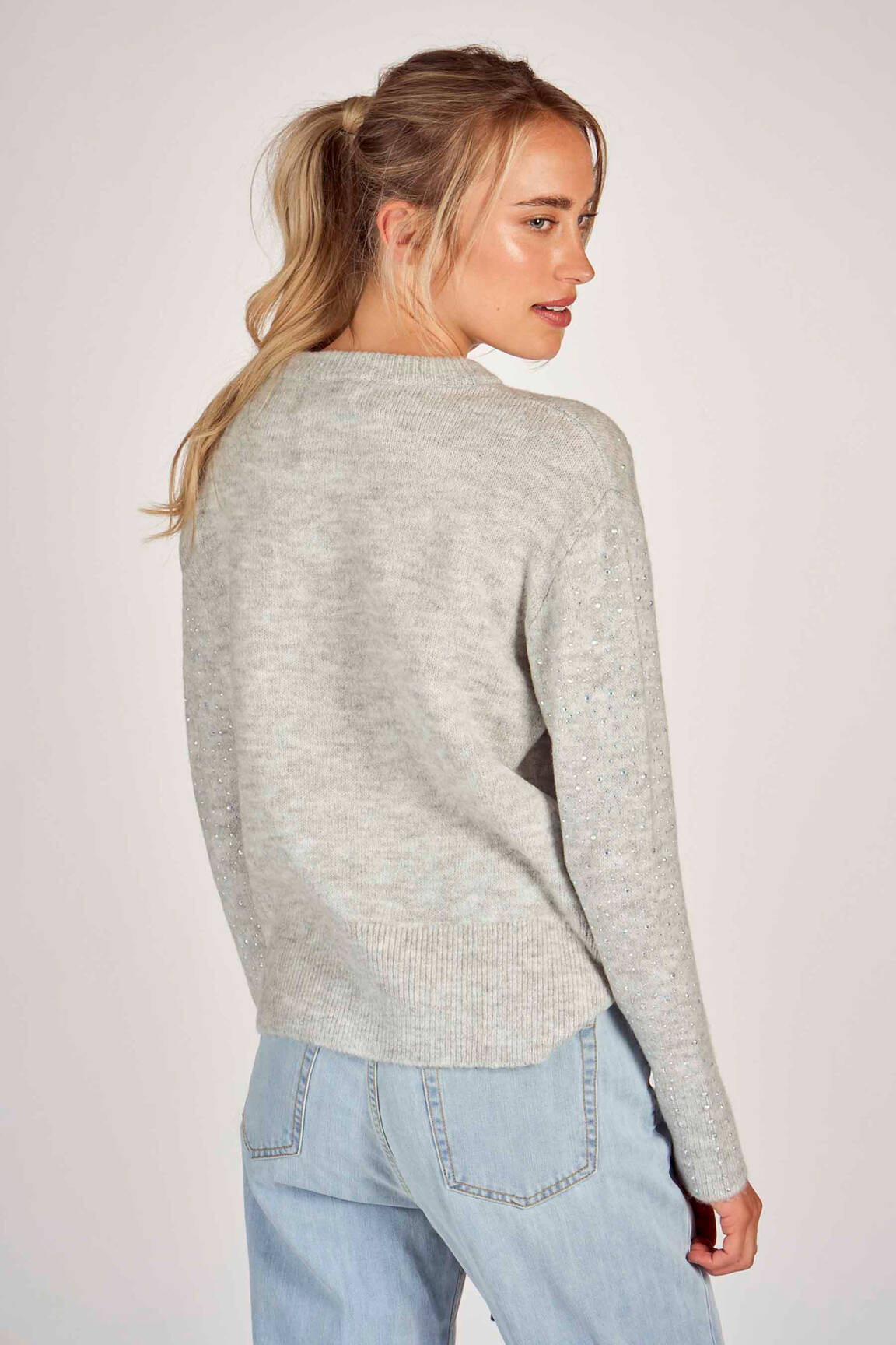 Megztinis pilka FOUDRE BY AURELIE VAN DAELEN moteris