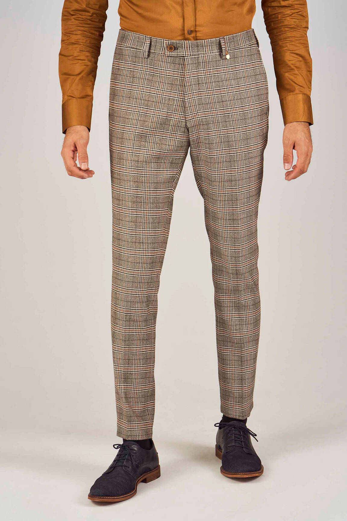 Chino kelnė rudas LE FABULEUX MARCEL DE BRUXELLES vyras