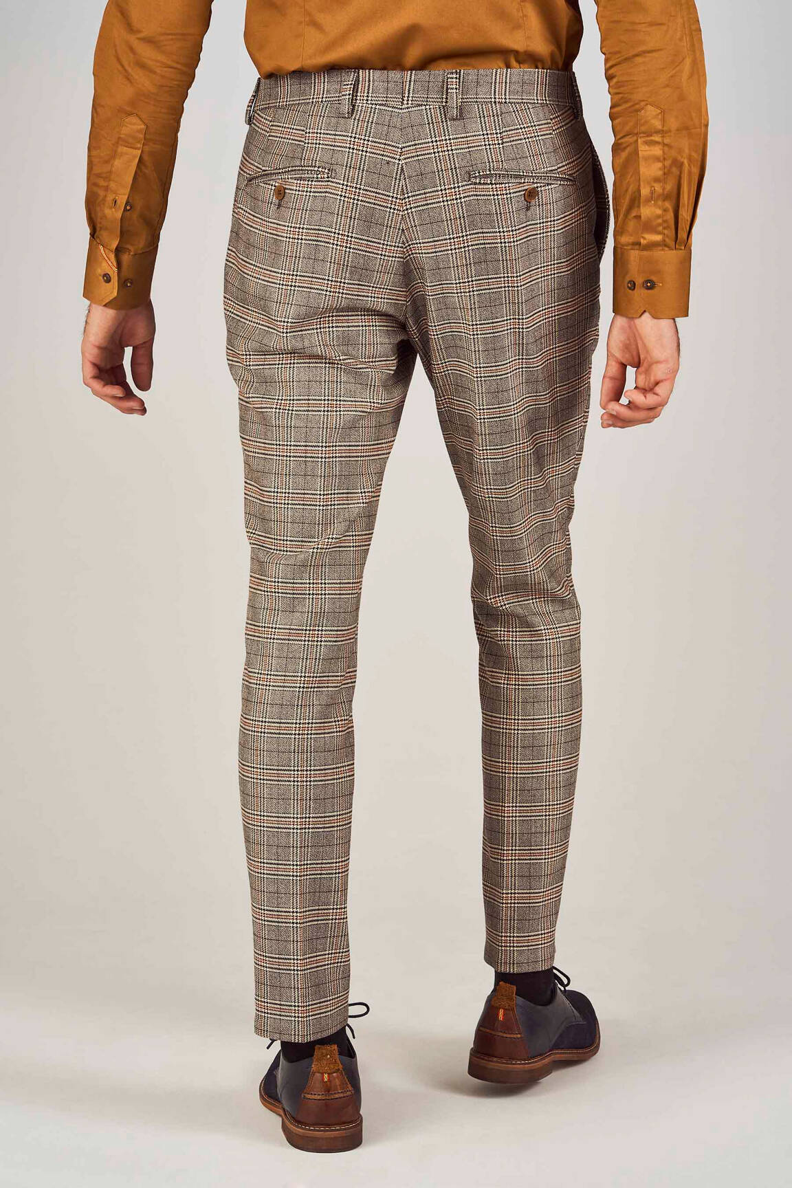 Chino kelnė rudas LE FABULEUX MARCEL DE BRUXELLES vyras