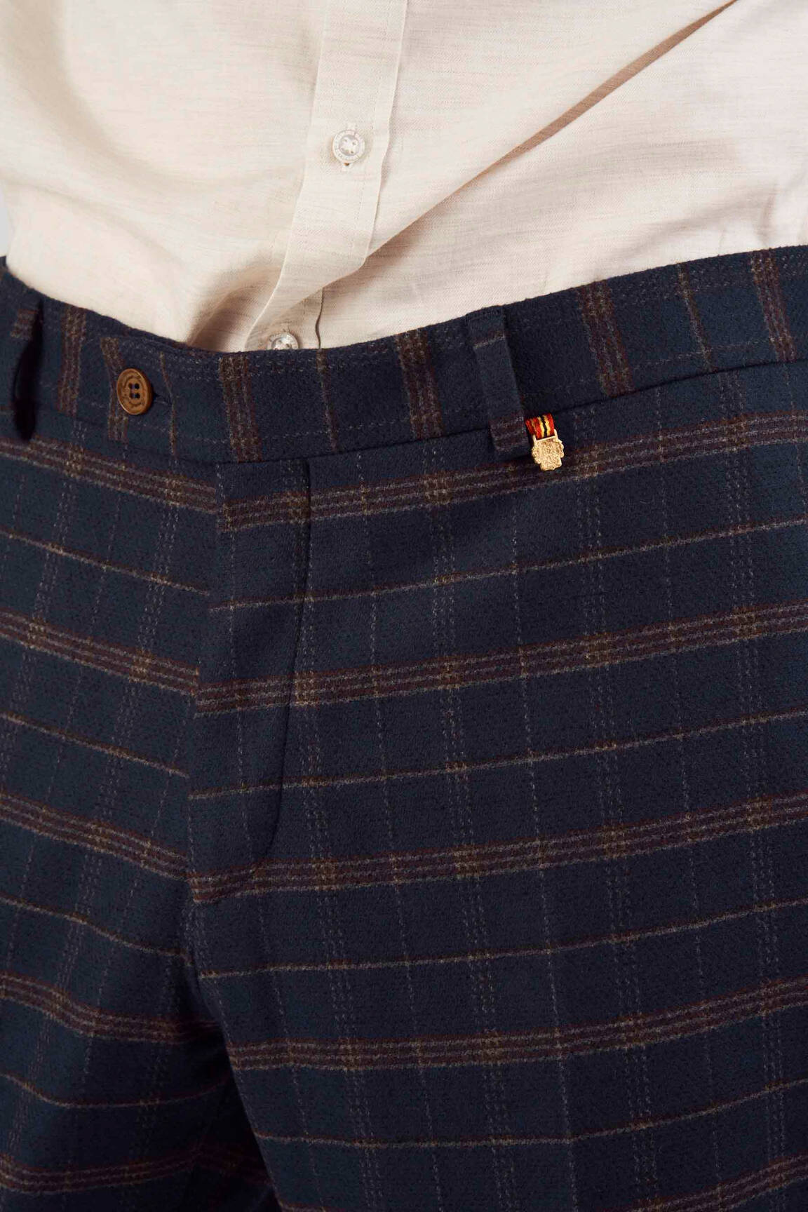 Chino kelnė mėlyna LE FABULEUX MARCEL DE BRUXELLES vyras