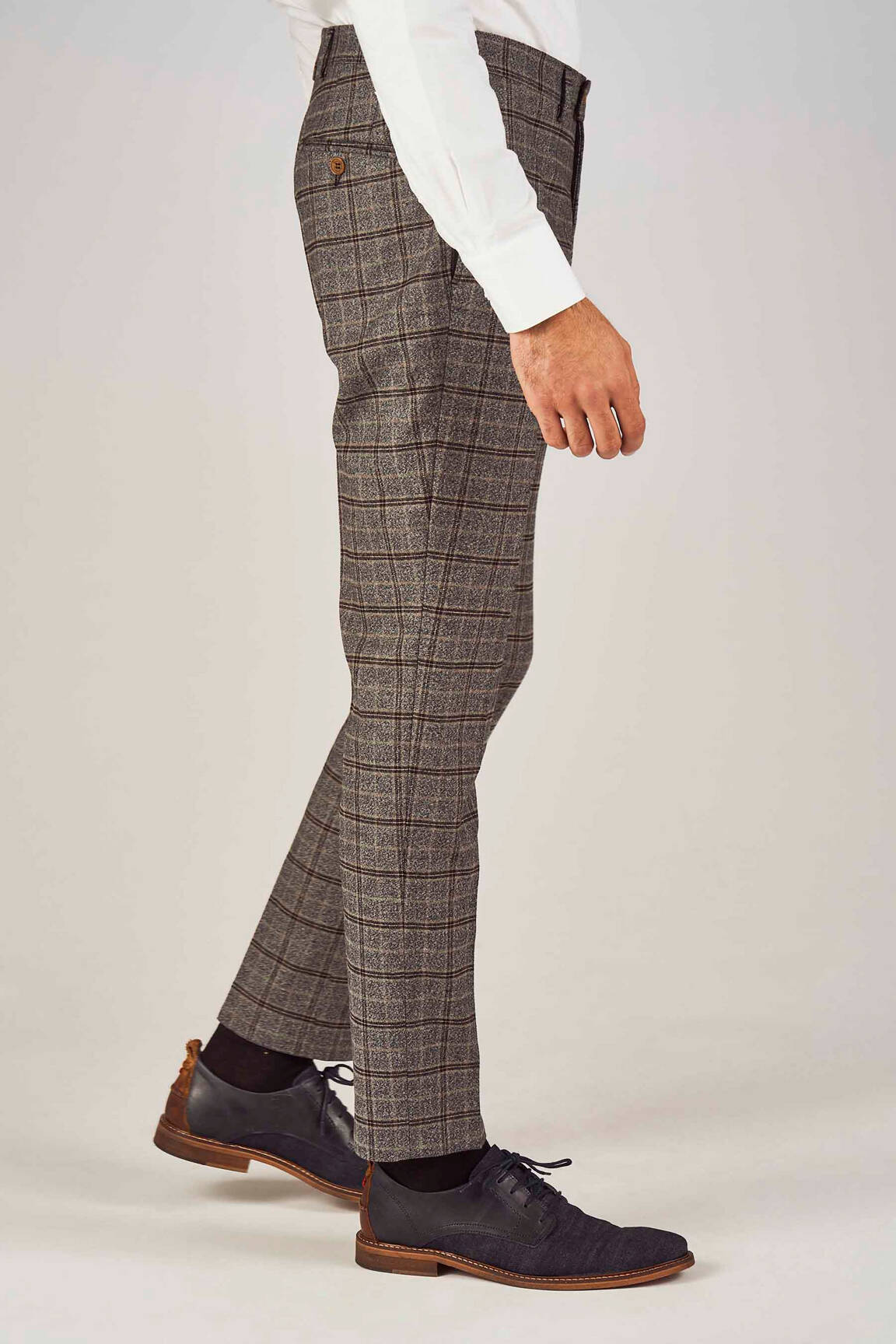 Chino kelnė pilka LE FABULEUX MARCEL DE BRUXELLES vyras
