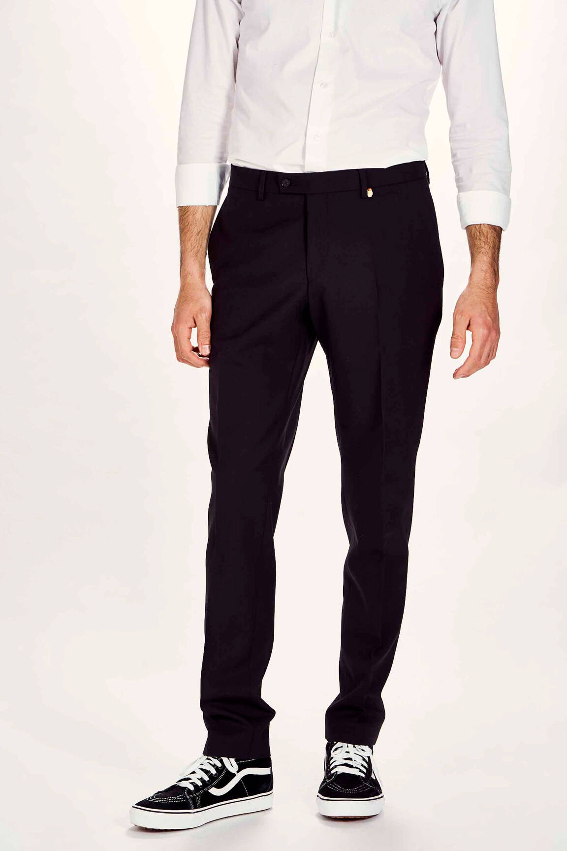 Chino kelnė juodas LE FABULEUX MARCEL DE BRUXELLES vyras